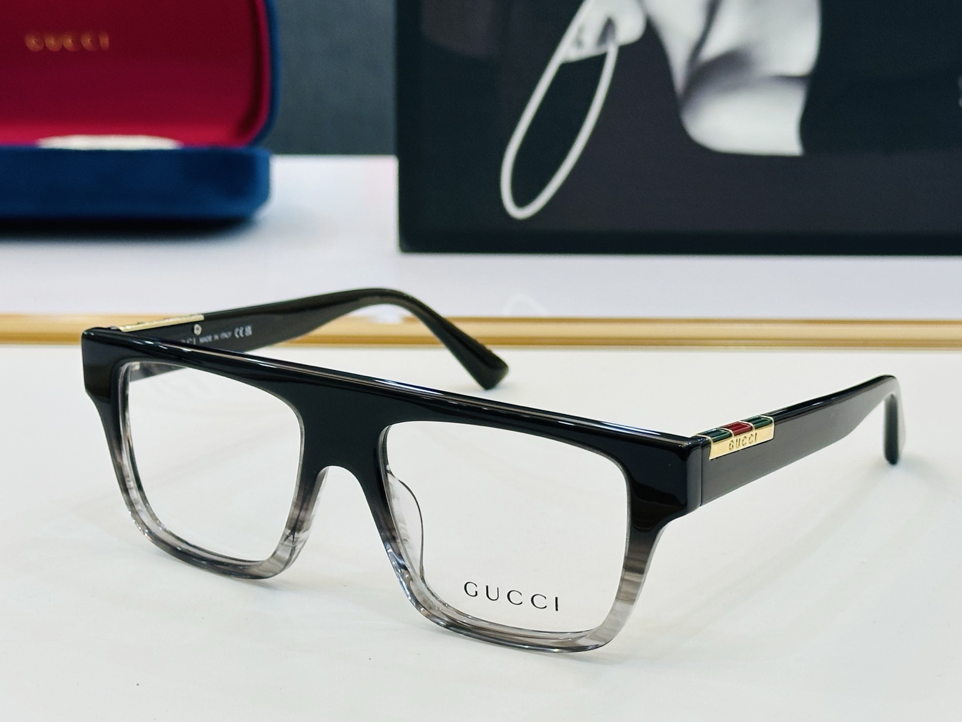 🆕 👏👏GUCC*👍古家GG1889O   Size：53口20-145 搭配镜框🔝Z❤配光架 