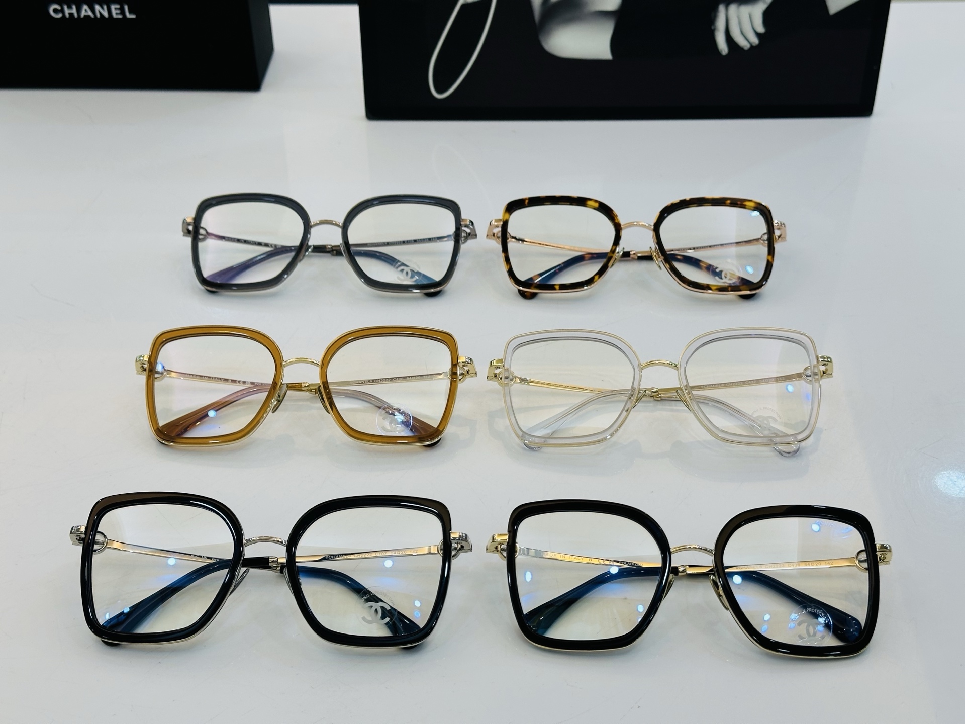 【CHANE*/香家】MODEL CH2222 Size：54口20-142 💅🏻☝👓完美品质 一💋独特