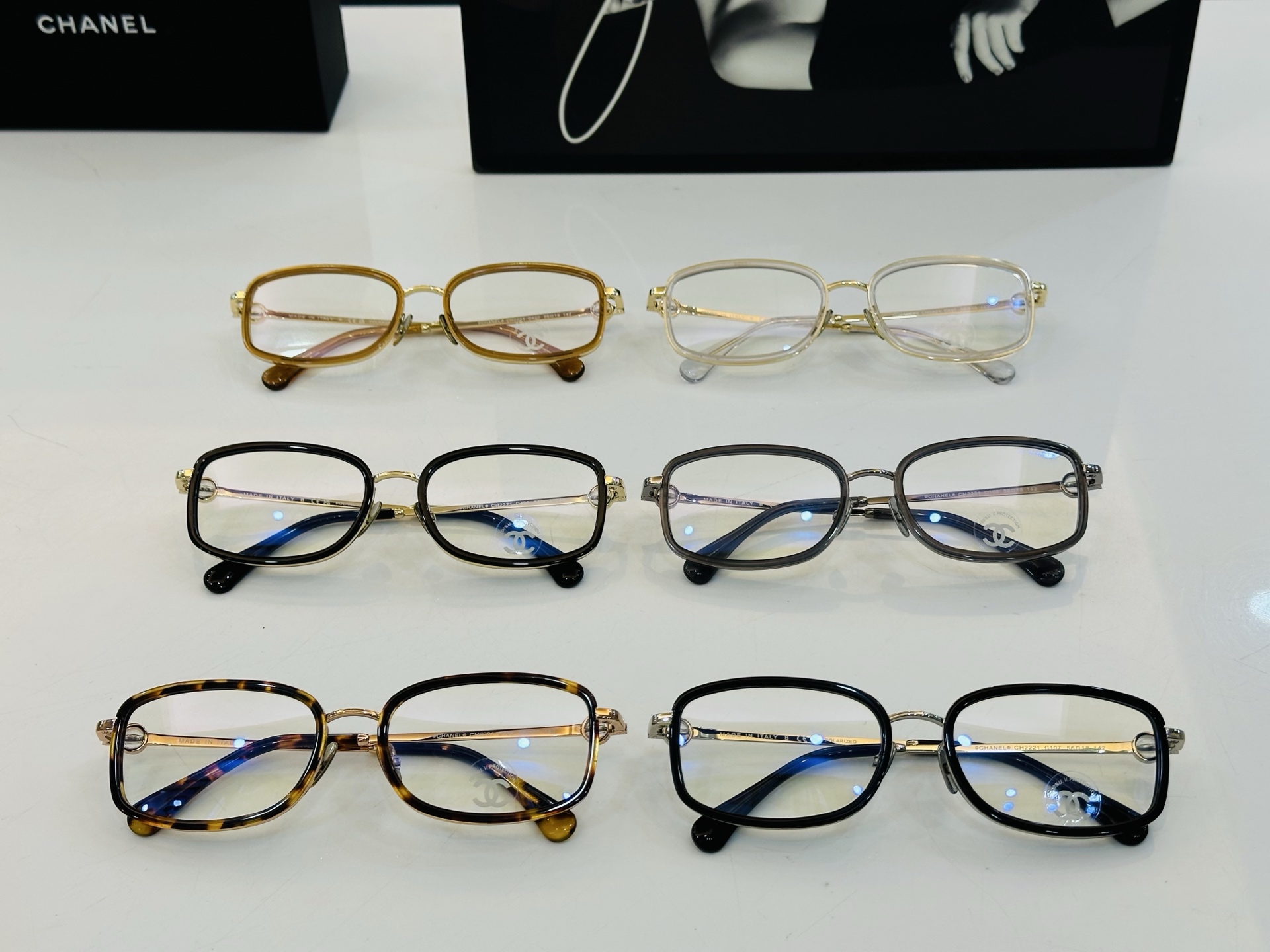 【CHANE*/香家】MODEL CH2221  Size：56口18-142 💅🏻☝👓完美品质 一💋独