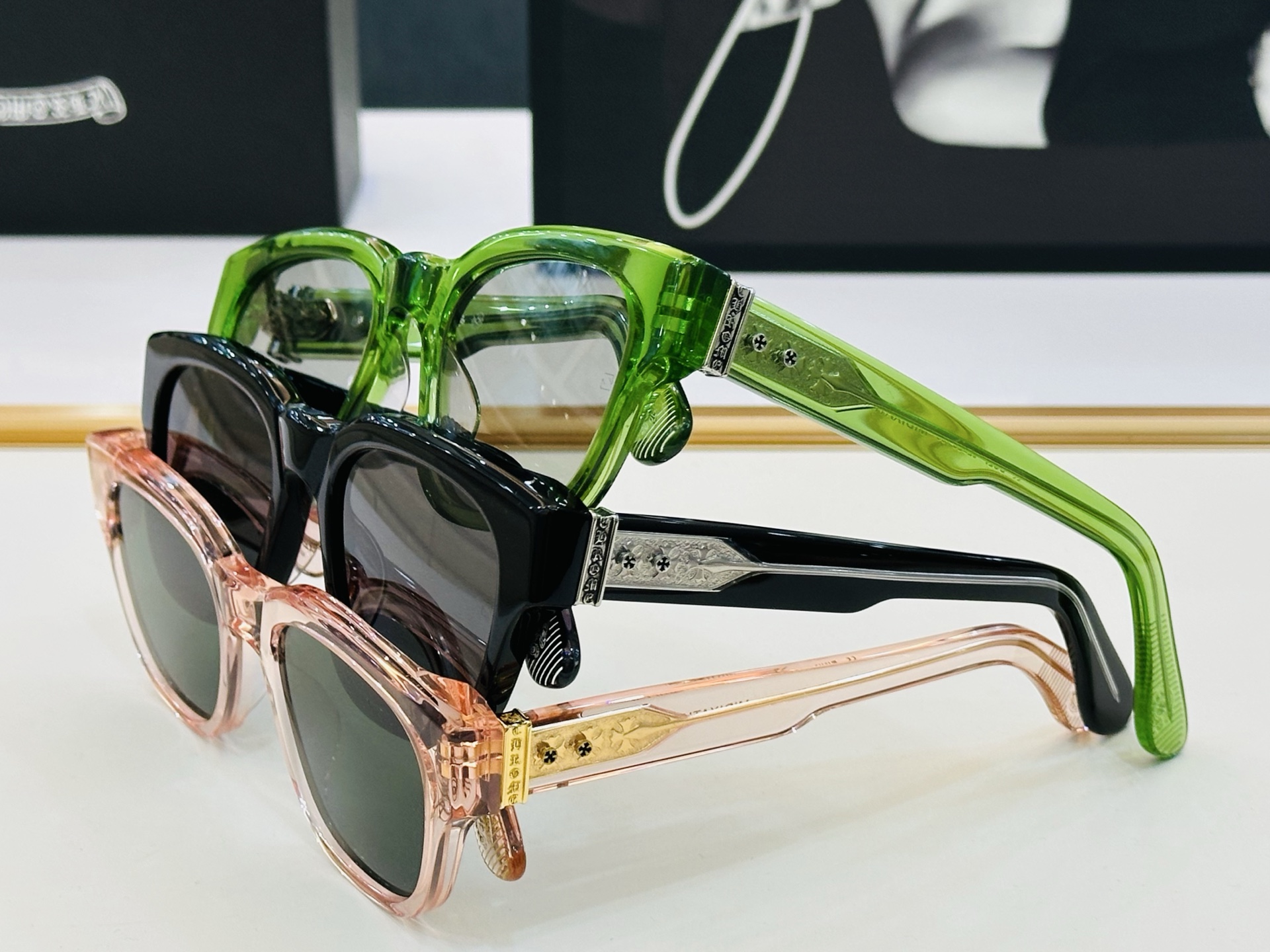 Chromeheart 克罗家 MIDIXATHRILL   Size：52口23-150  精致厚金双