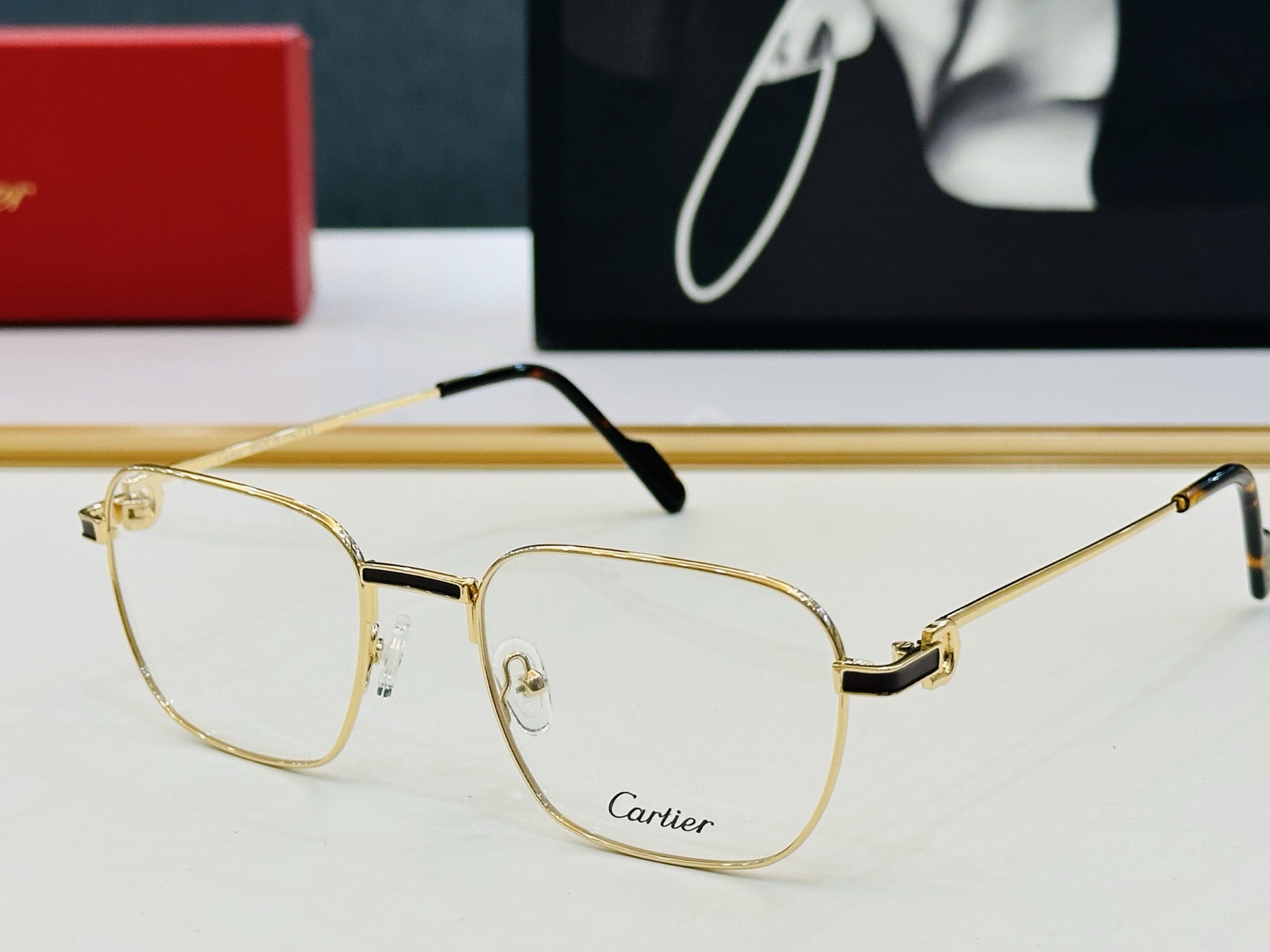 🆕 原版Cartie* 卡家 官网经典款 太阳镜 CT0518O Size：54口20-145 电镀工艺