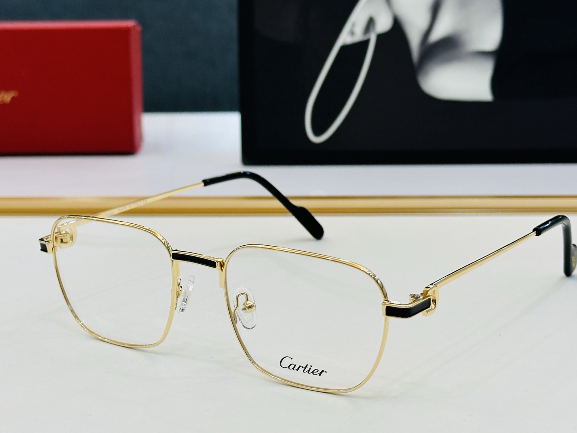 🆕 原版Cartie* 卡家 官网经典款 太阳镜 CT0518O Size：54口20-145 电镀工艺