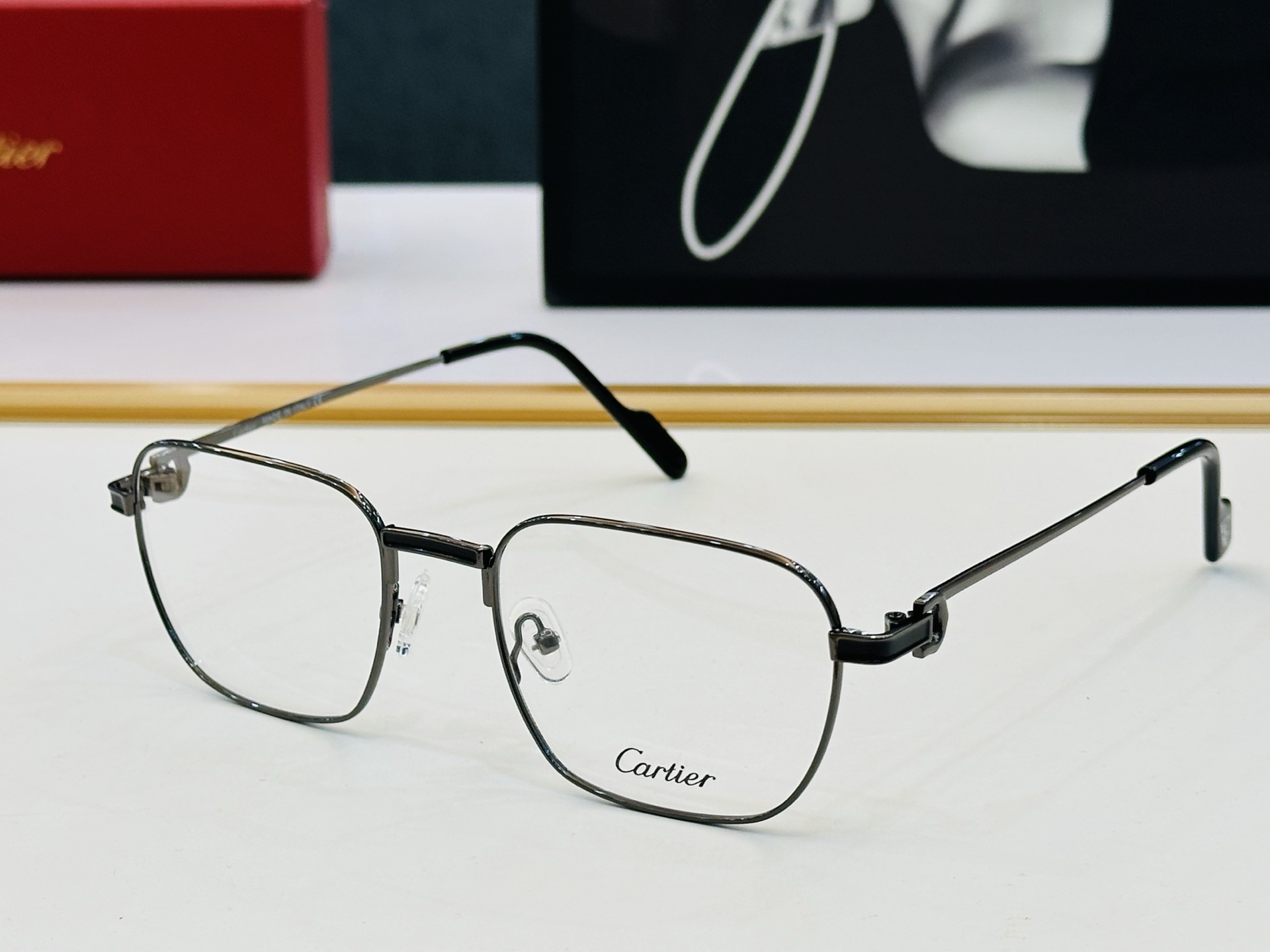 🆕 原版Cartie* 卡家 官网经典款 太阳镜 CT0518O Size：54口20-145 电镀工艺