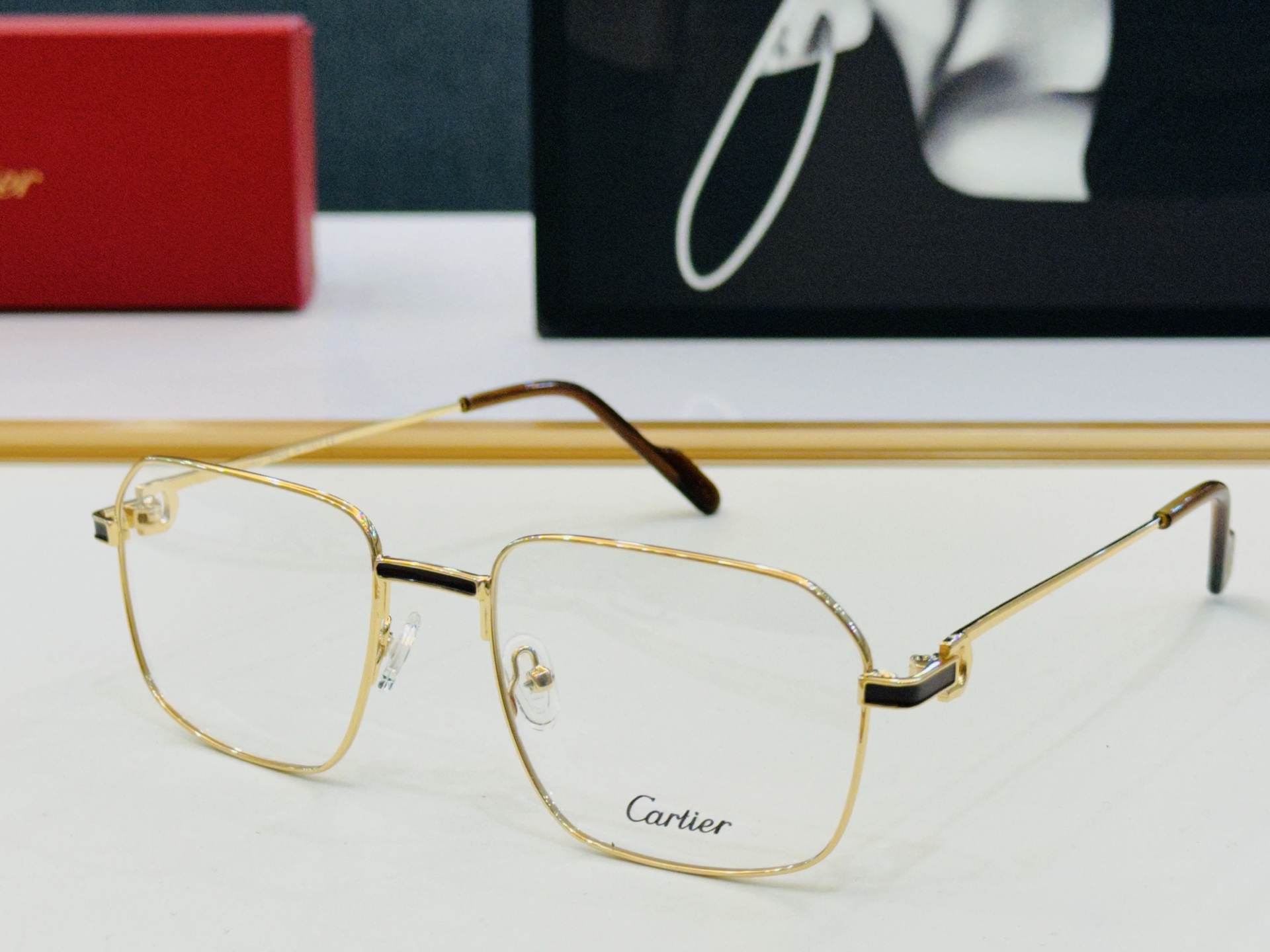 🆕 原版Cartie* 卡家 官网经典款 太阳镜 CT0519O Size：56口20-145 电镀工艺