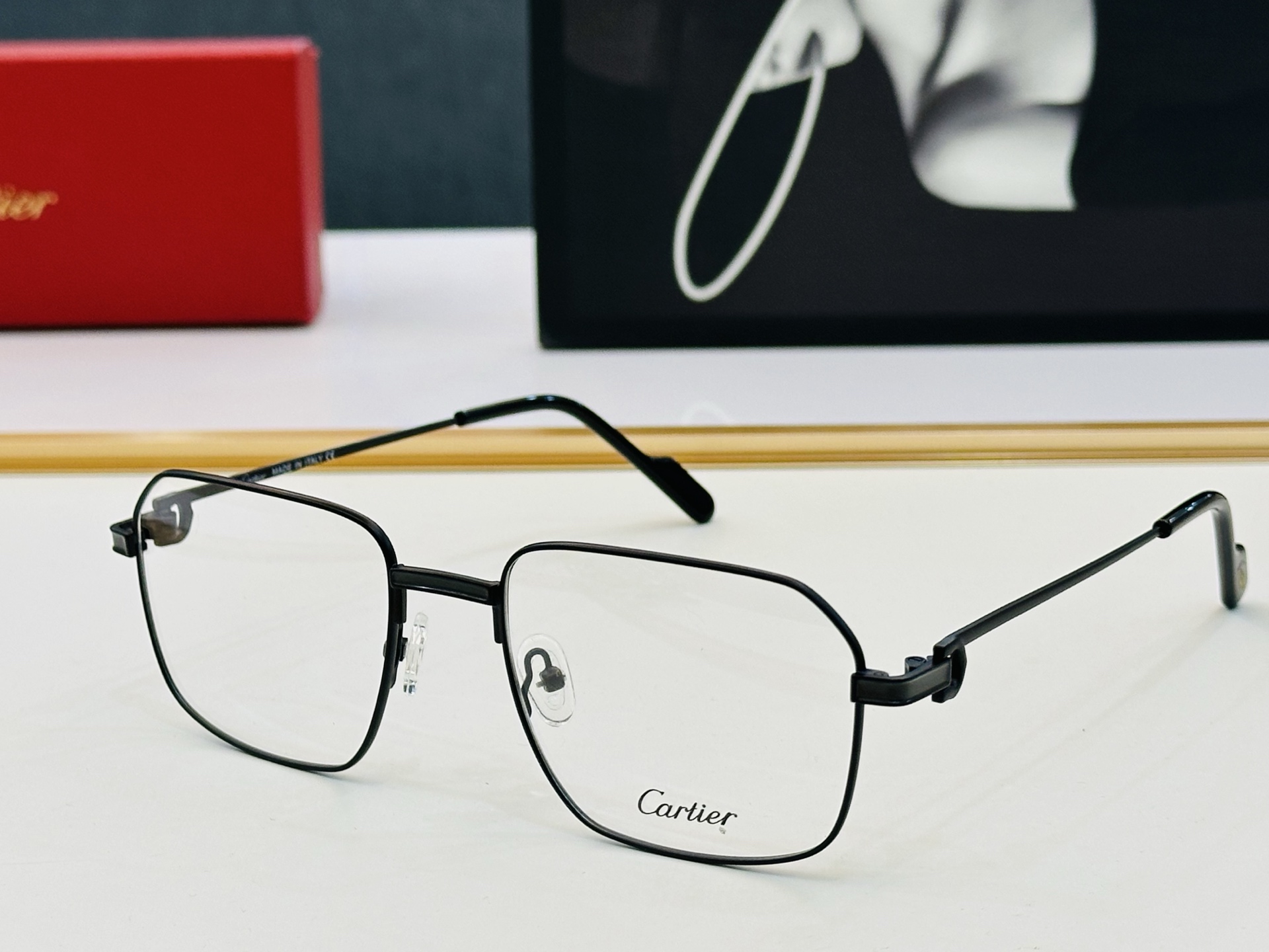🆕 原版Cartie* 卡家 官网经典款 太阳镜 CT0519O Size：56口20-145 电镀工艺