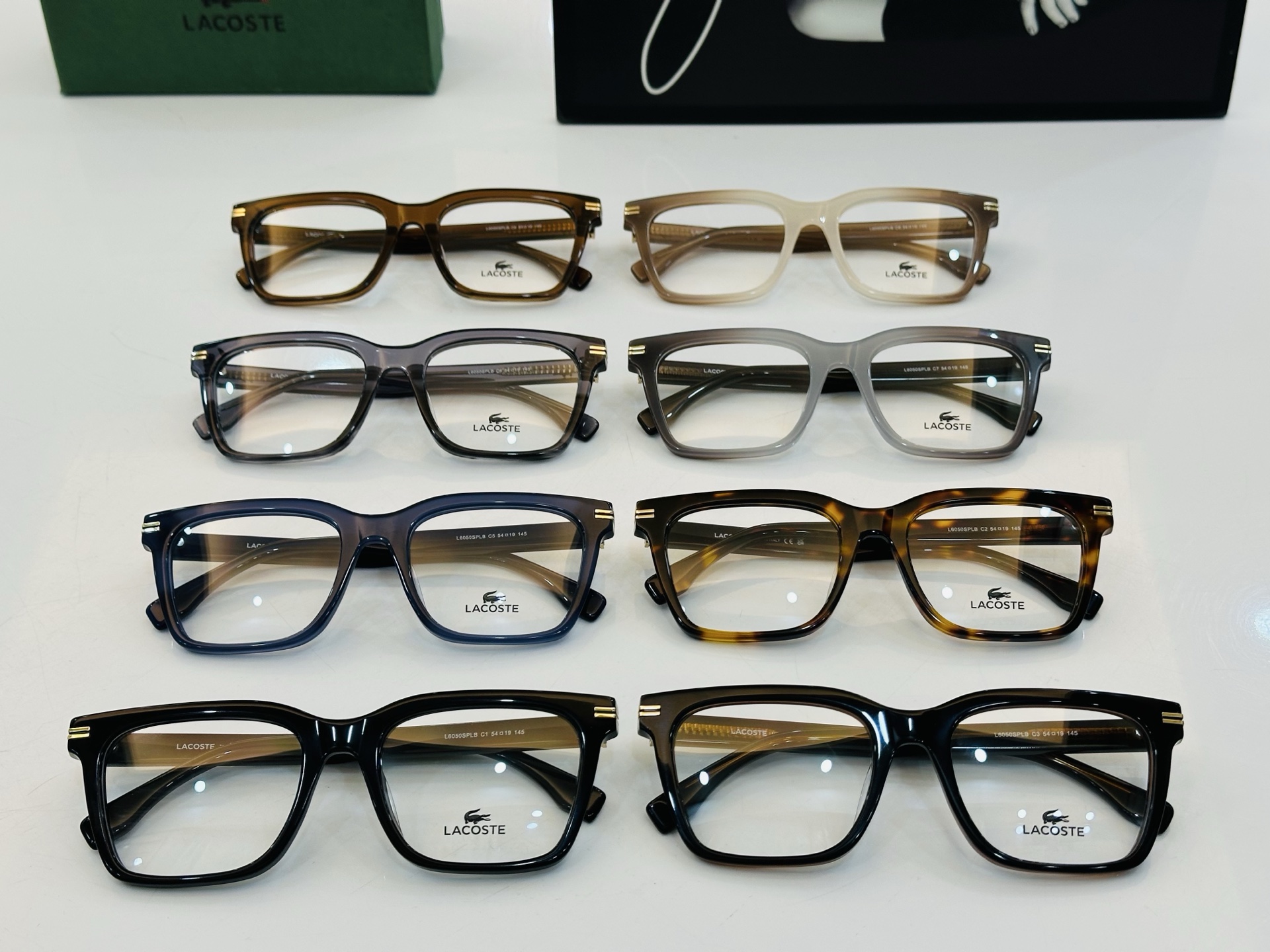 🆕 鳄鱼 LACOSTE 最新款L6050   Size：54口19-145 💫💫时尚舒适  💍Z超轻 