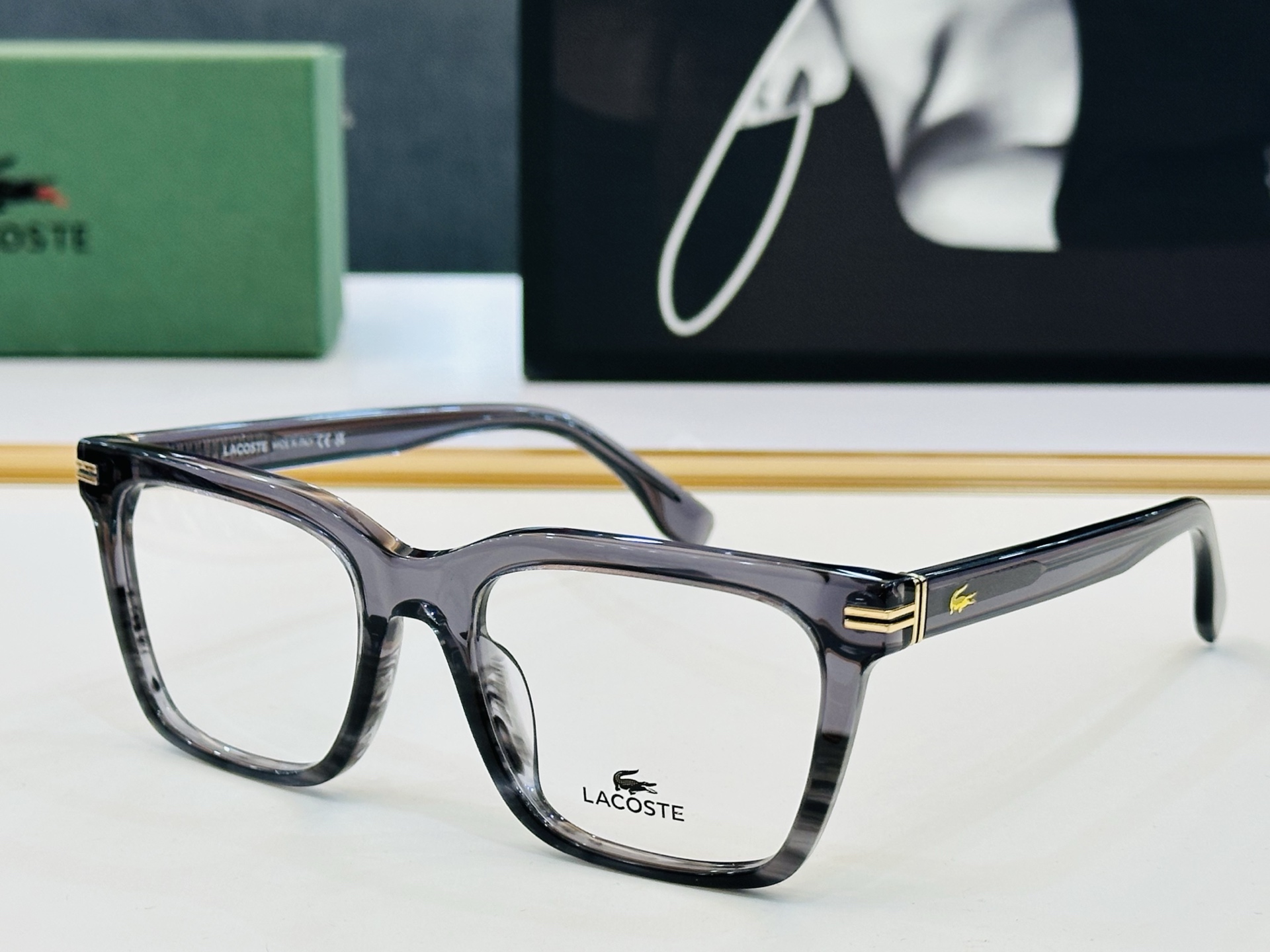 🆕 鳄鱼 LACOSTE 最新款L6050   Size：54口19-145 💫💫时尚舒适  💍Z超轻 