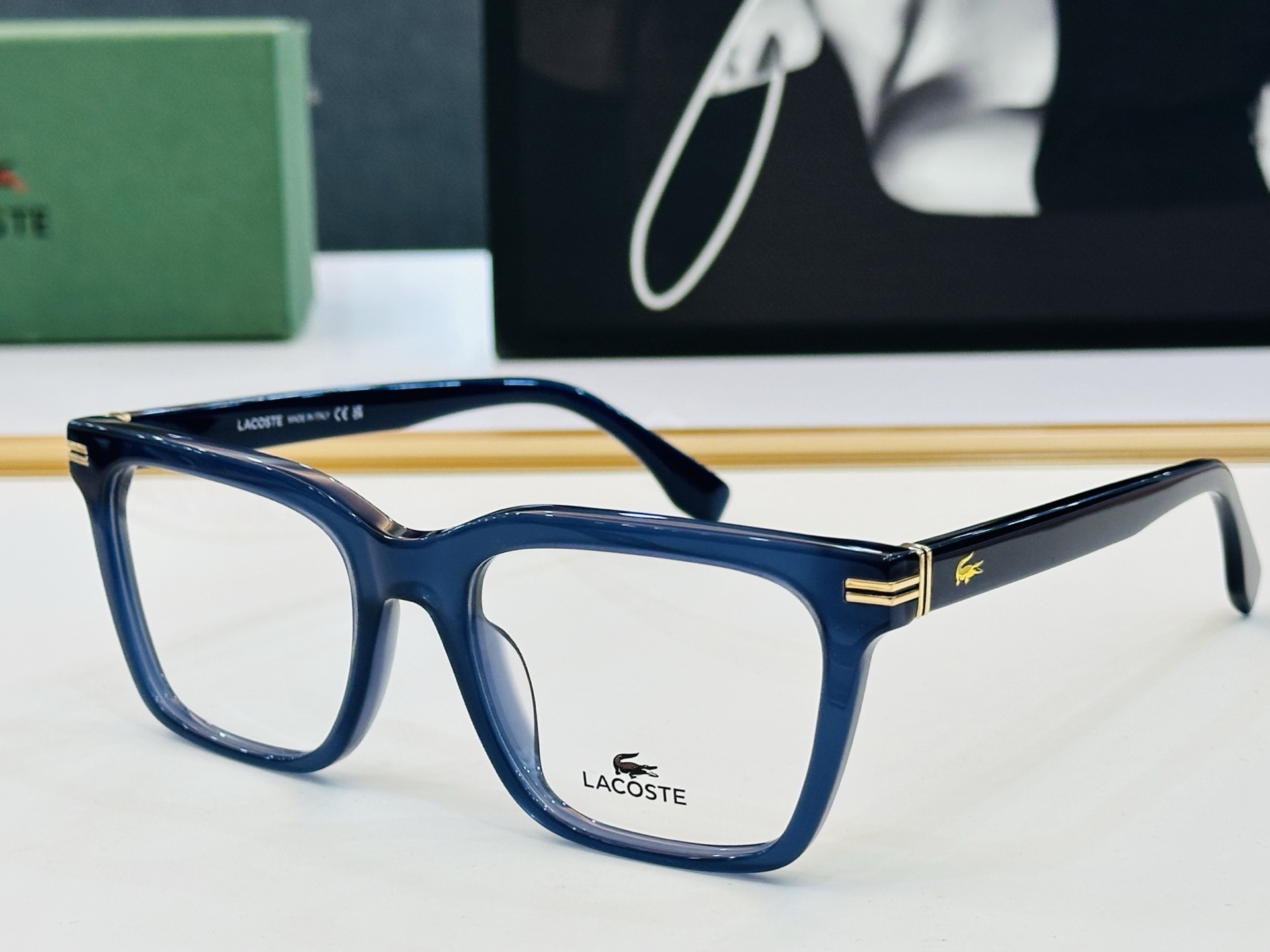 🆕 鳄鱼 LACOSTE 最新款L6050   Size：54口19-145 💫💫时尚舒适  💍Z超轻 