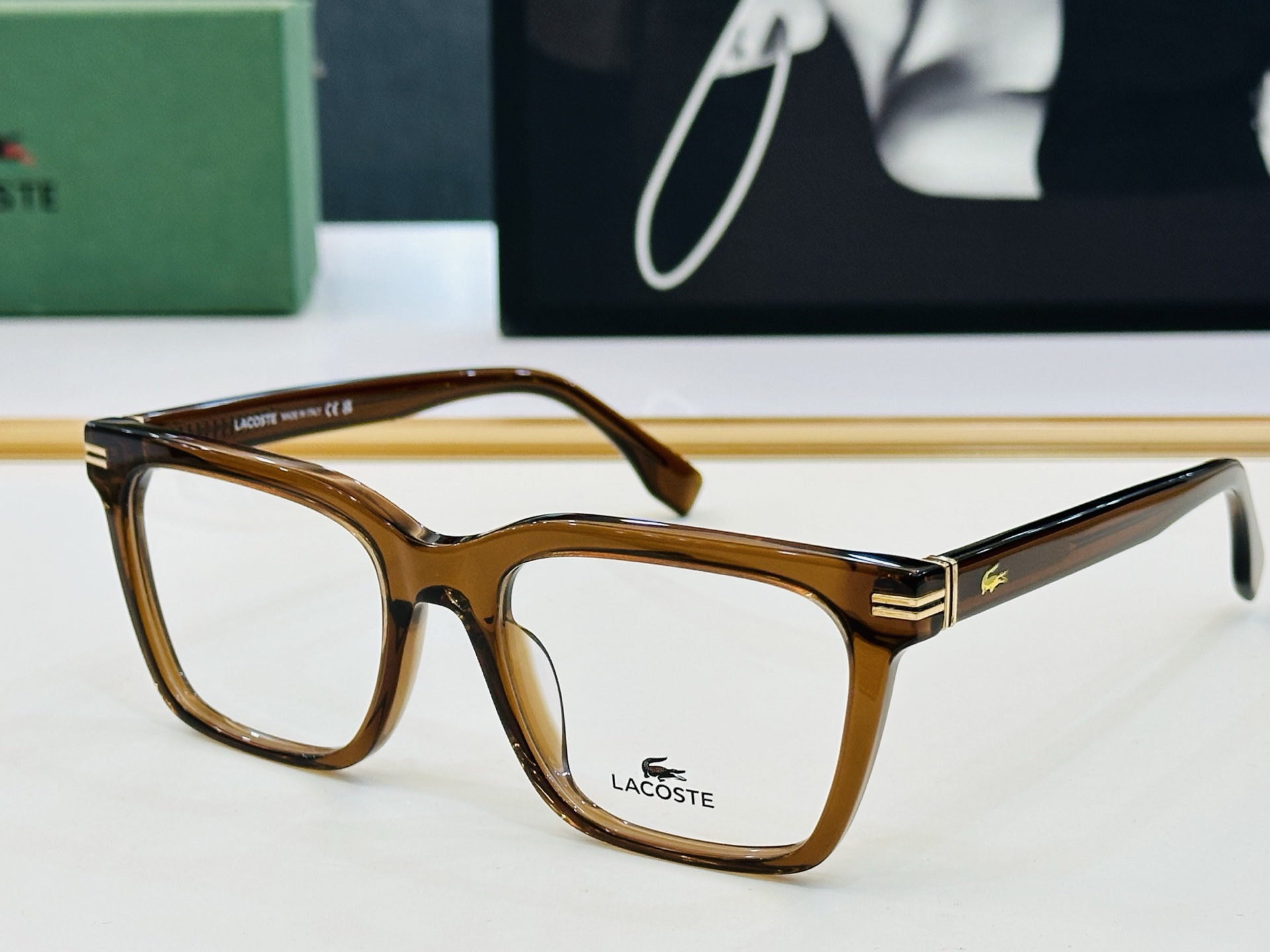 🆕 鳄鱼 LACOSTE 最新款L6050   Size：54口19-145 💫💫时尚舒适  💍Z超轻 