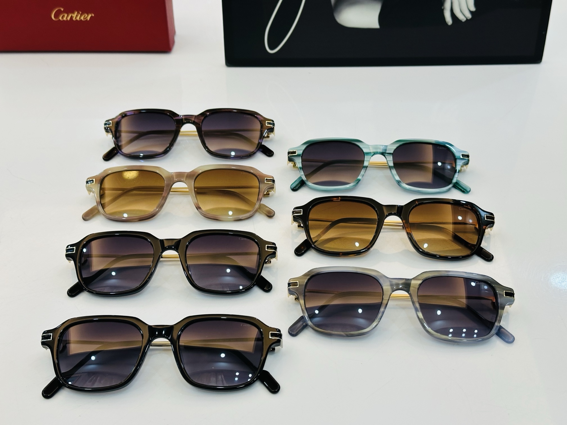 Cartier-卡家 ✨CT0521O Size：49口20-145 不挑脸型 简约大气 时尚休闲 👌👃