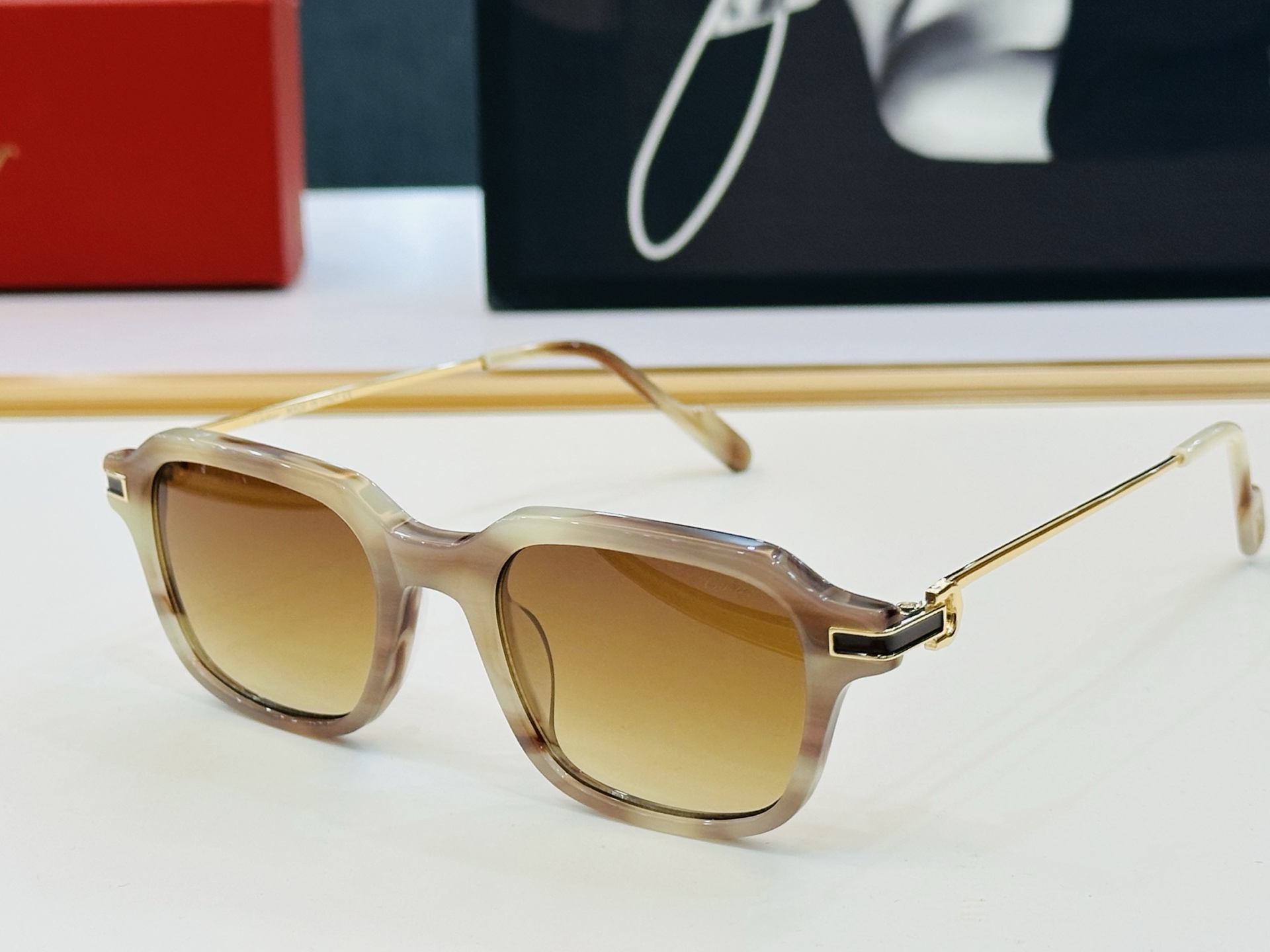 Cartier-卡家 ✨CT0521O Size：49口20-145 不挑脸型 简约大气 时尚休闲 👌👃