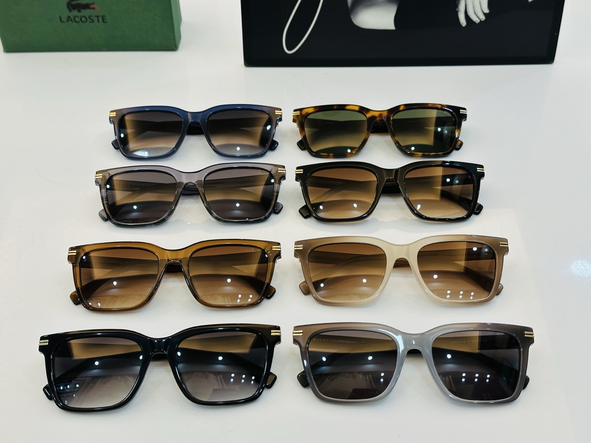 🆕 鳄鱼 LACOSTE 最新款L6050   Size：54口19-145 💫💫时尚舒适  💍Z超轻 