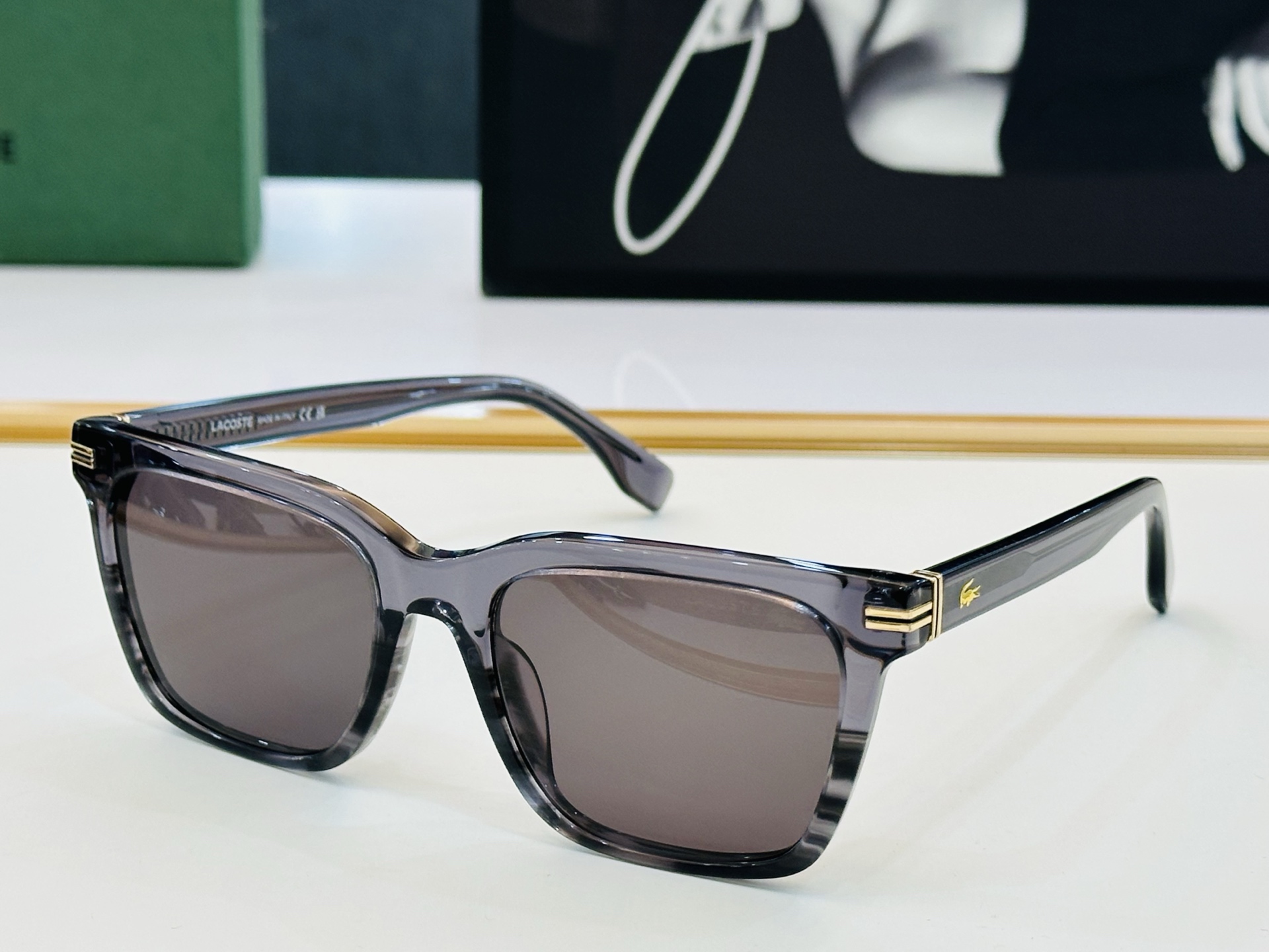 🆕 鳄鱼 LACOSTE 最新款L6050   Size：54口19-145 💫💫时尚舒适  💍Z超轻 