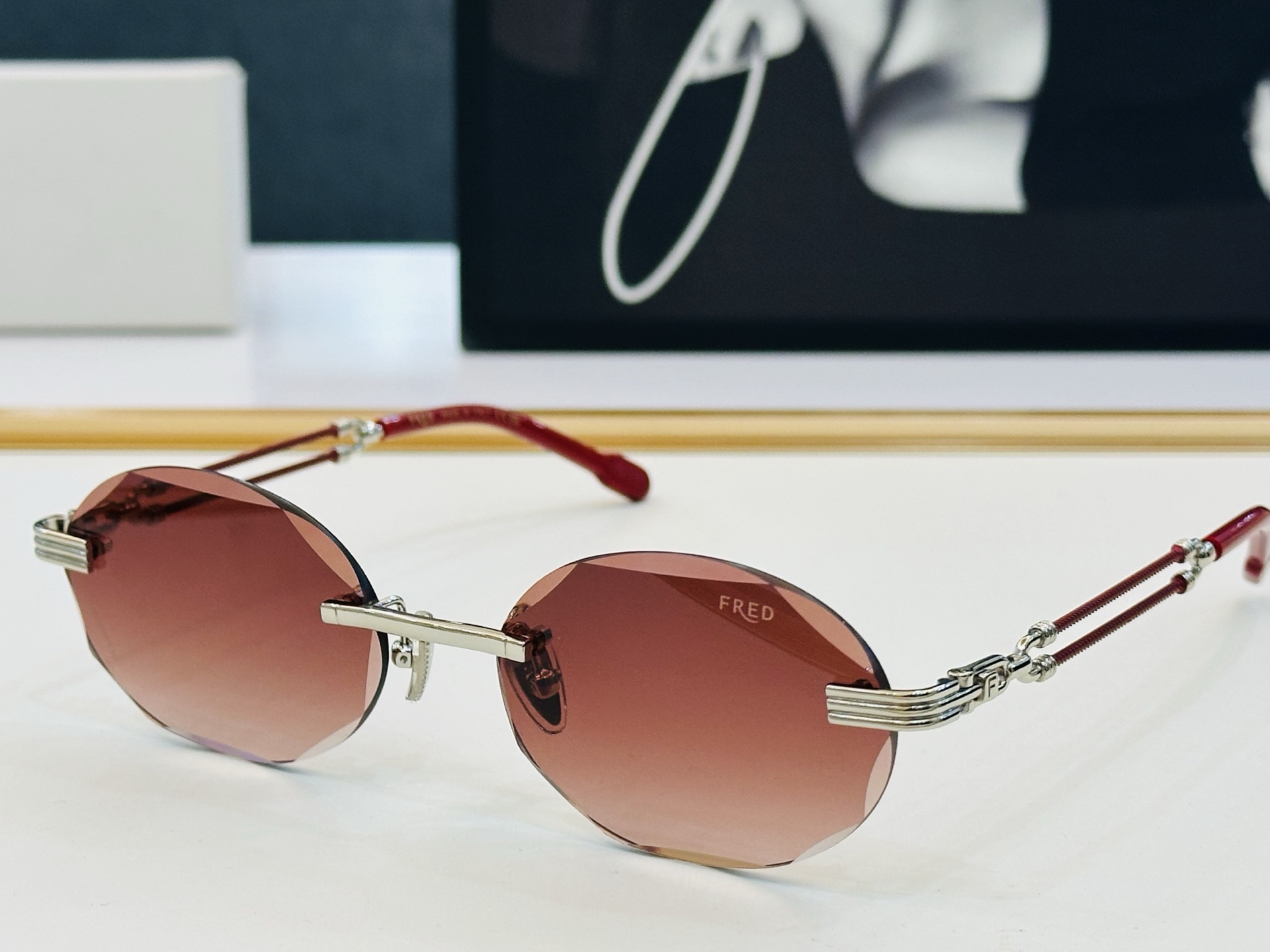 🔺FRED🔻法兰 FG50160U Size：57口19-145 醒目品牌logo扣扣 🔝🔝bm上脸超美