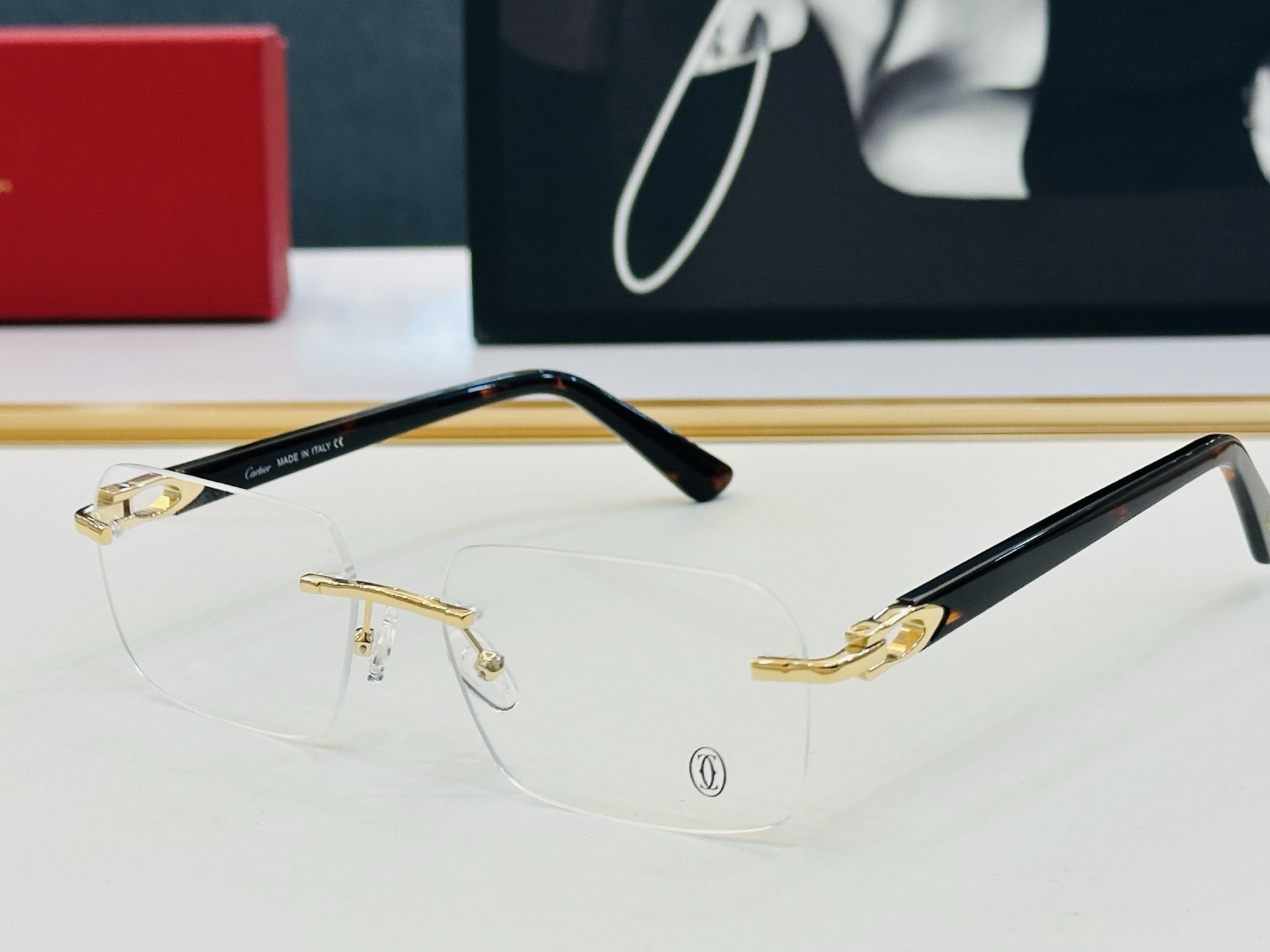 Cartier-卡家 ✨CT0453O Size：56口16-145 不挑脸型 简约大气 时尚休闲 👌👃