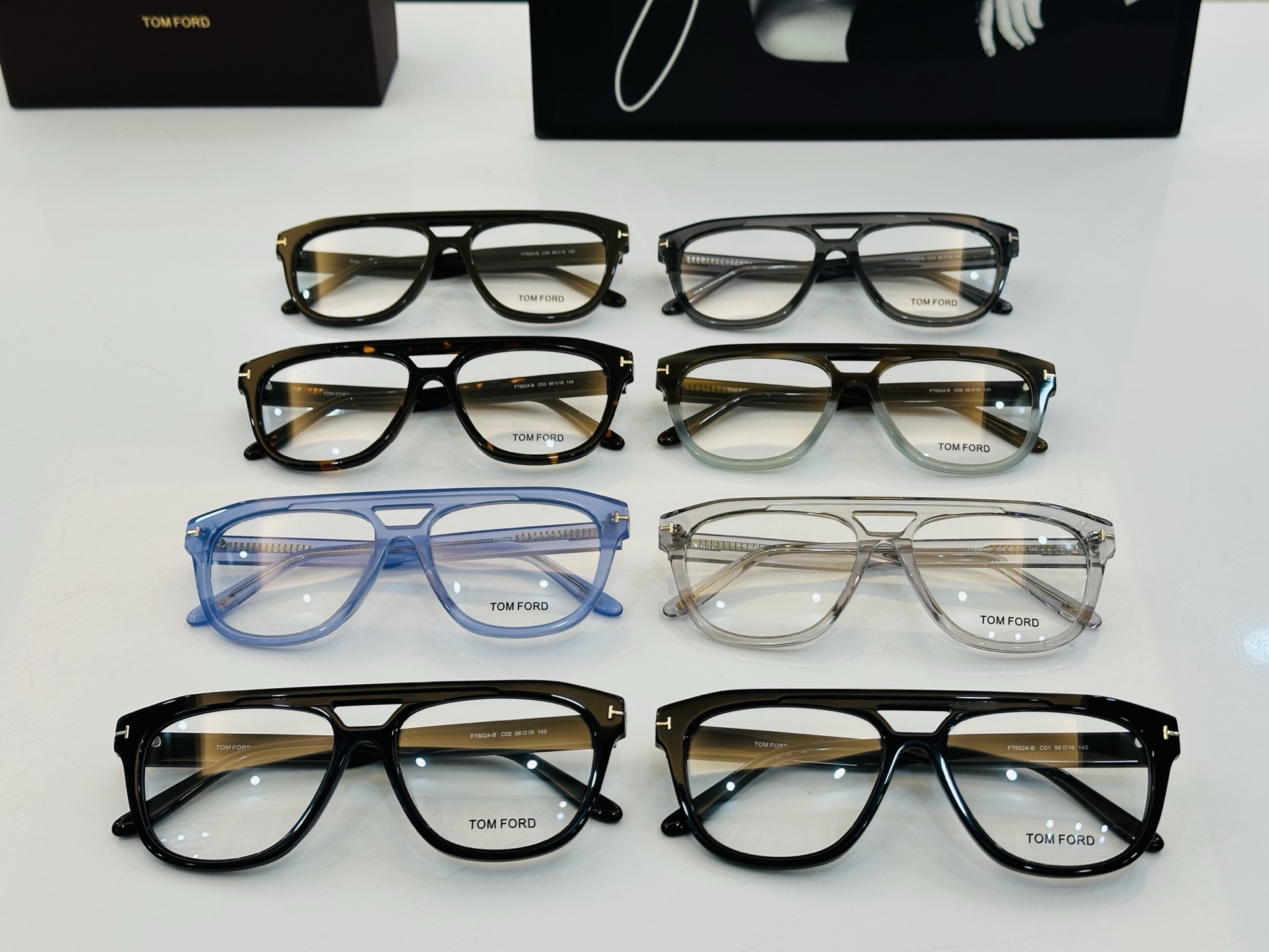 🆕款 TOM FORD🏇汤姆家 MODEL FT6024 size：56口16-145  🈷️😍L 时尚