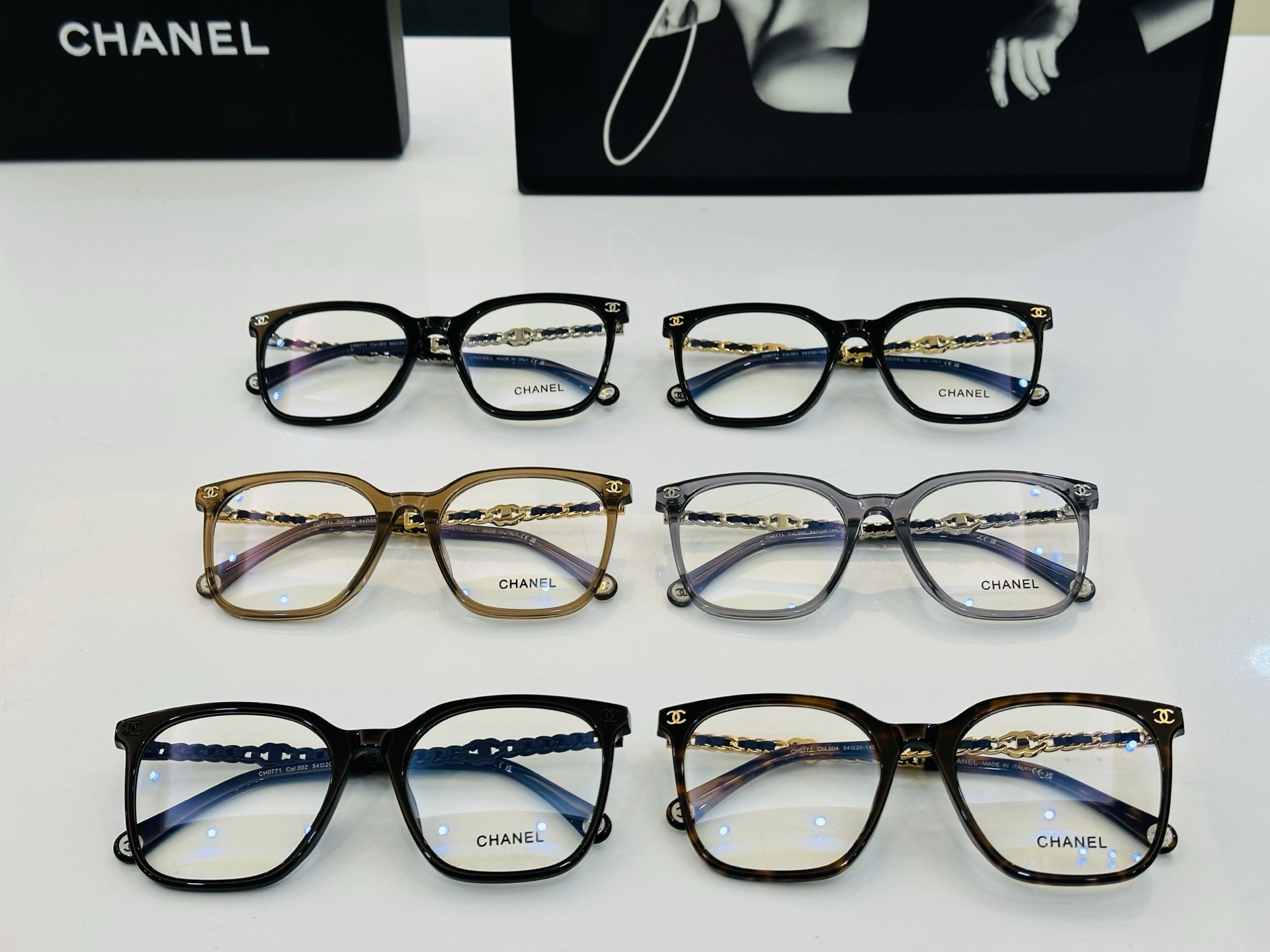 【CHANE*/香家】MODELCH0771 size 54口20-145 💅🏻💅🏻超轻镜框推荐☝👓💋💋