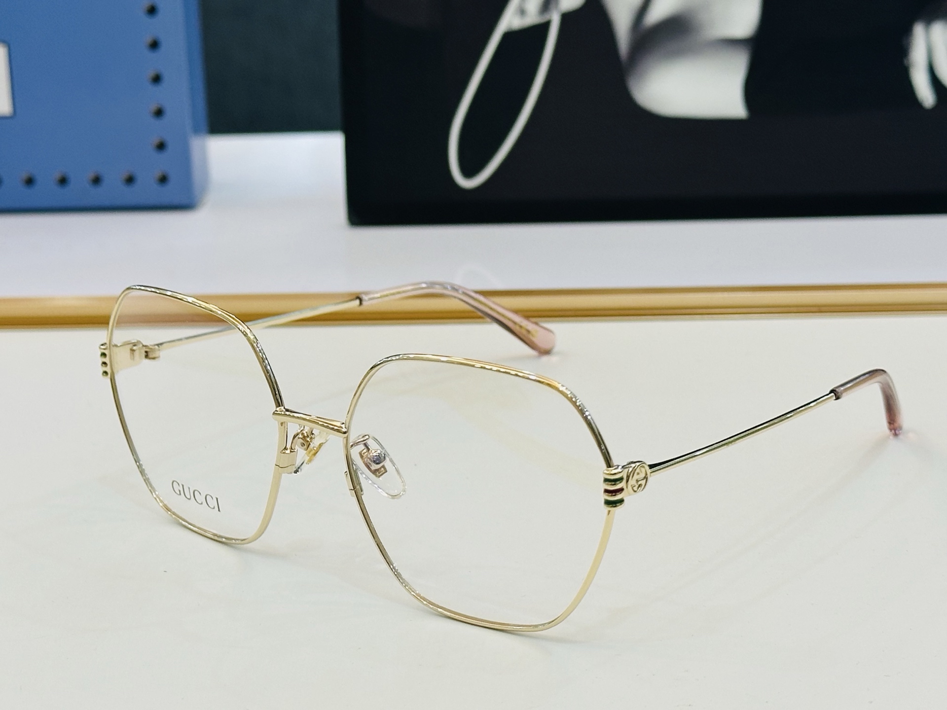 🆕 👏👏GUCC*👍古家GG1285OA Size：60口17-140  搭配镜框🔝B❤配光架 