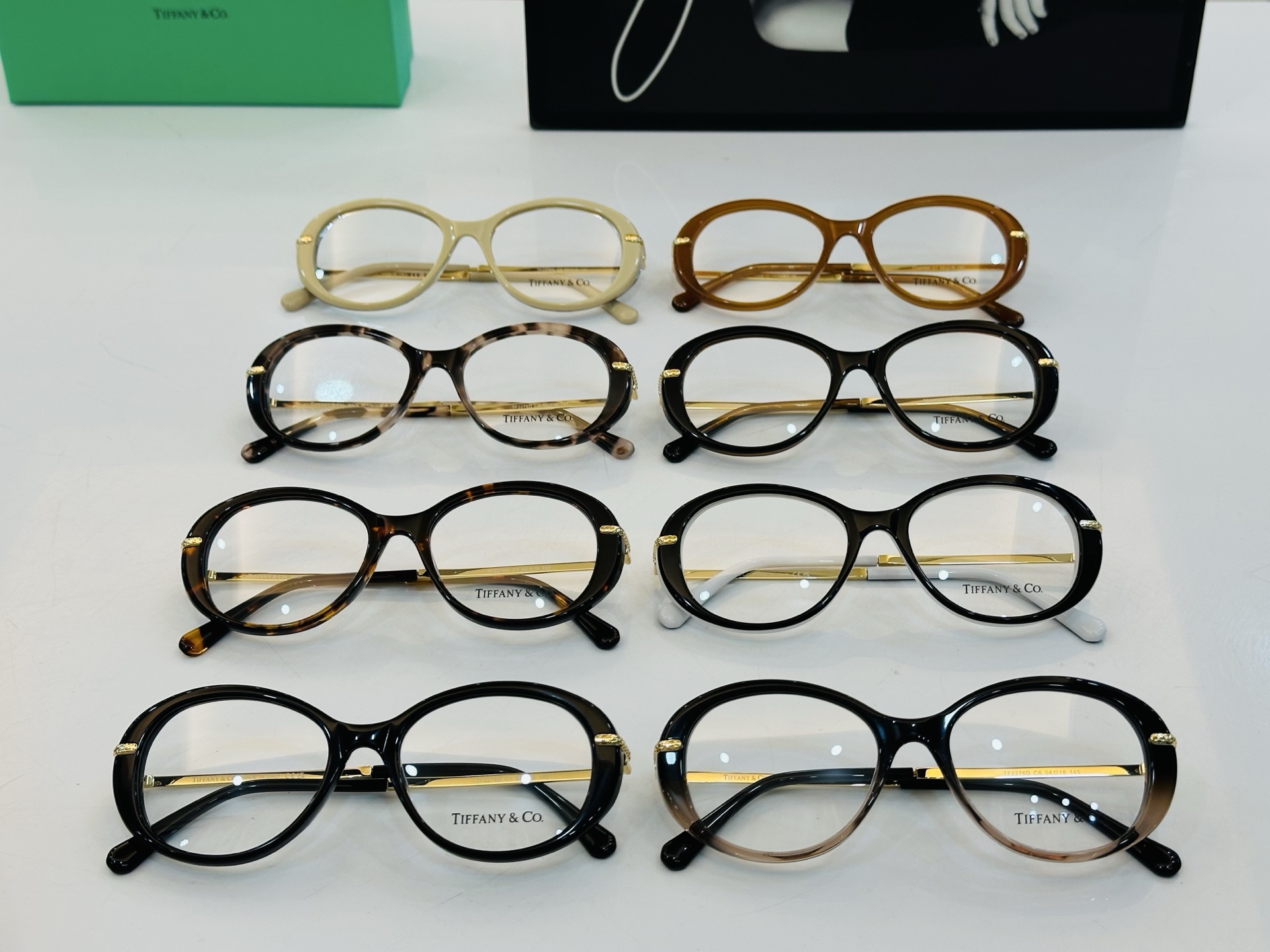 蒂芙家 Tiffany & CO. TF2276 Size：54口18-145 时尚太阳镜架 👍Z多色可