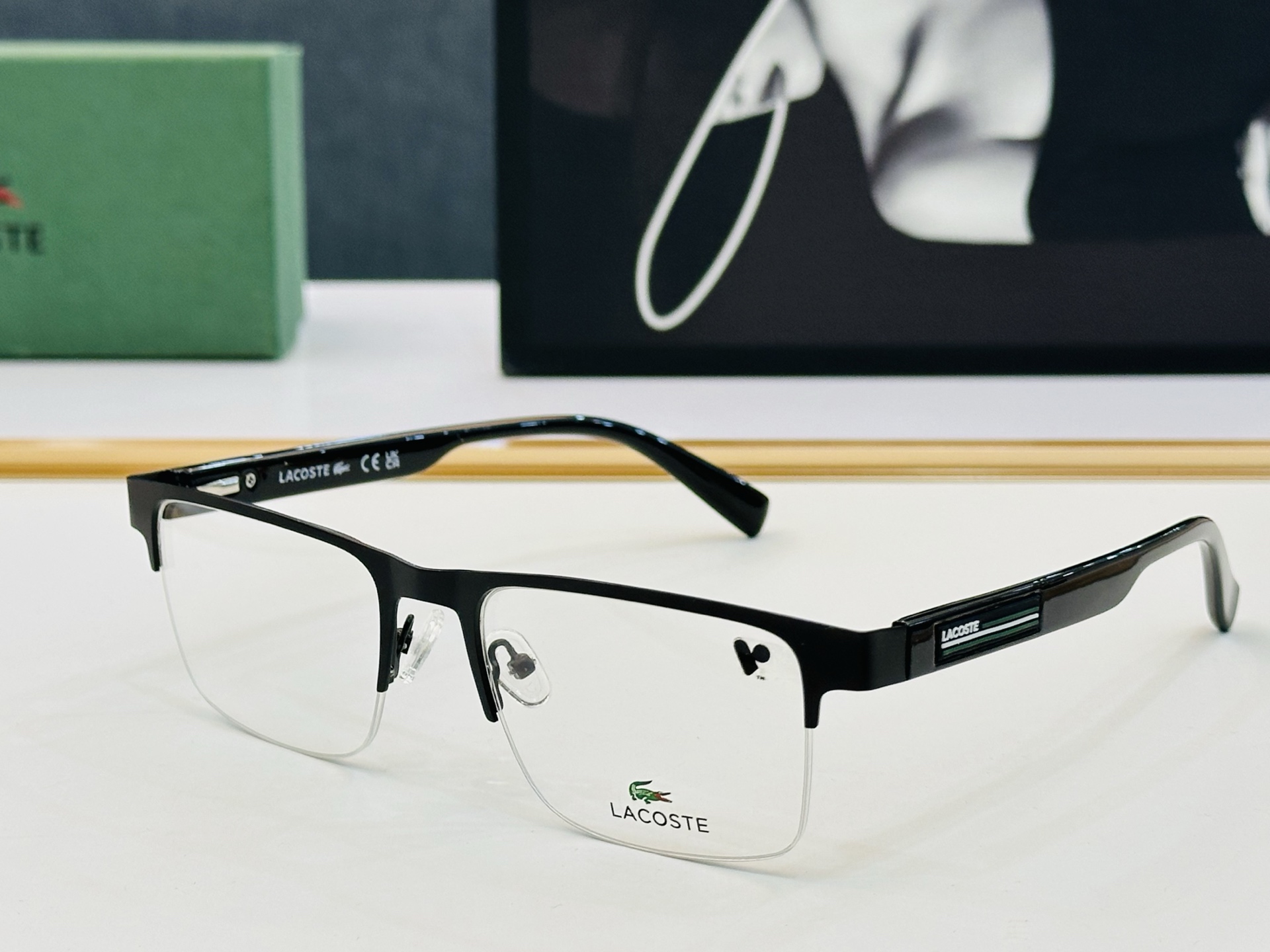 🆕 鳄鱼 LACOSTE 最新款L2299  Size：54口18-145 💫💫时尚舒适  💍J超轻 配