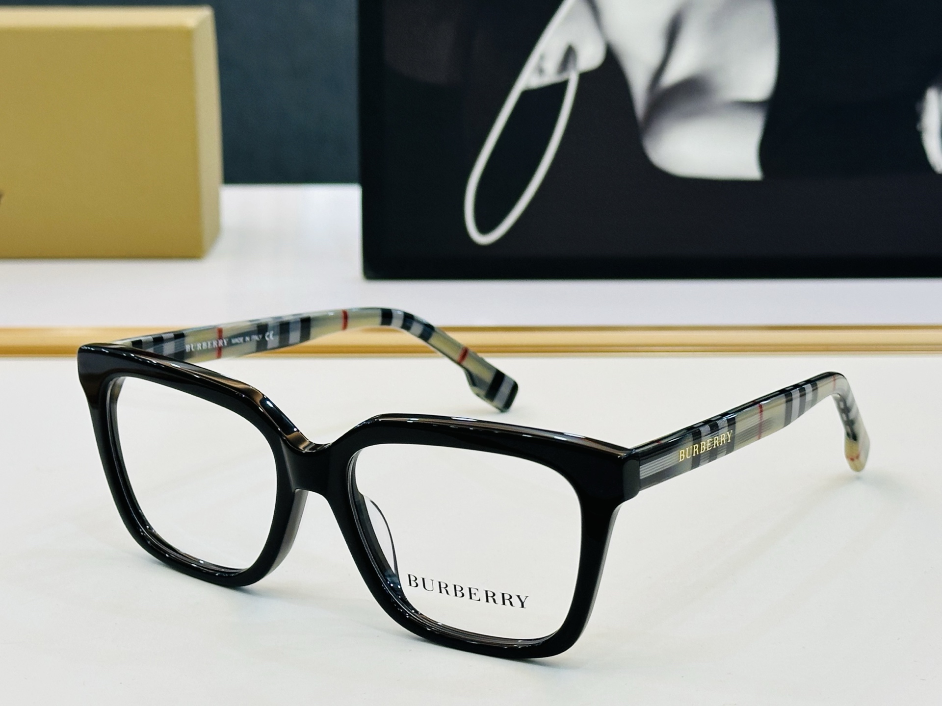 新款 BURBERR*🔻巴家 BE2370百搭镜架Size：53口19-145   🌲🌲🌲板材框 Z多色
