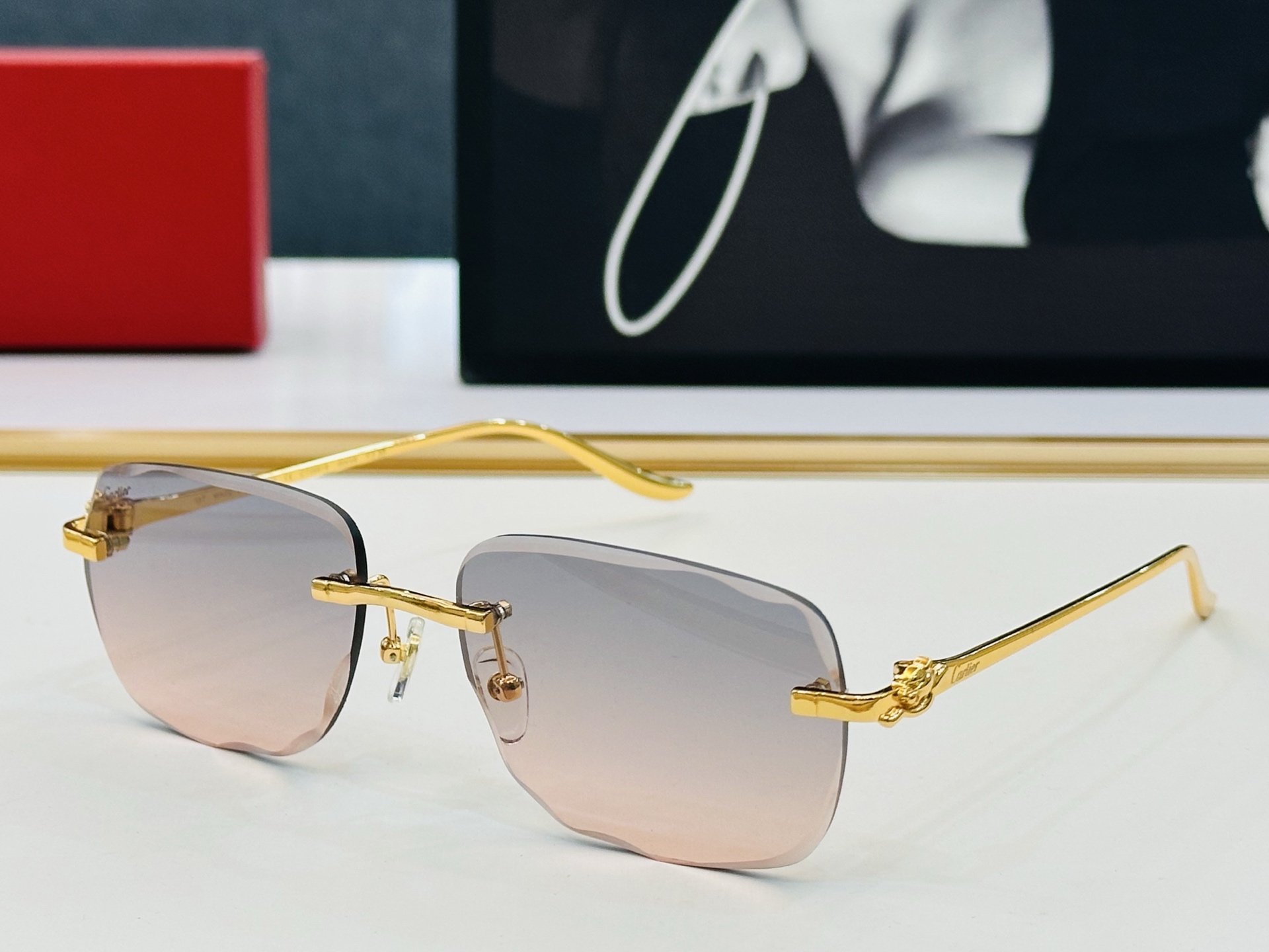 🆕 原版Cartie* 卡家 官网经典款 太阳镜 CT0681S Size：58口18-137 电镀工艺