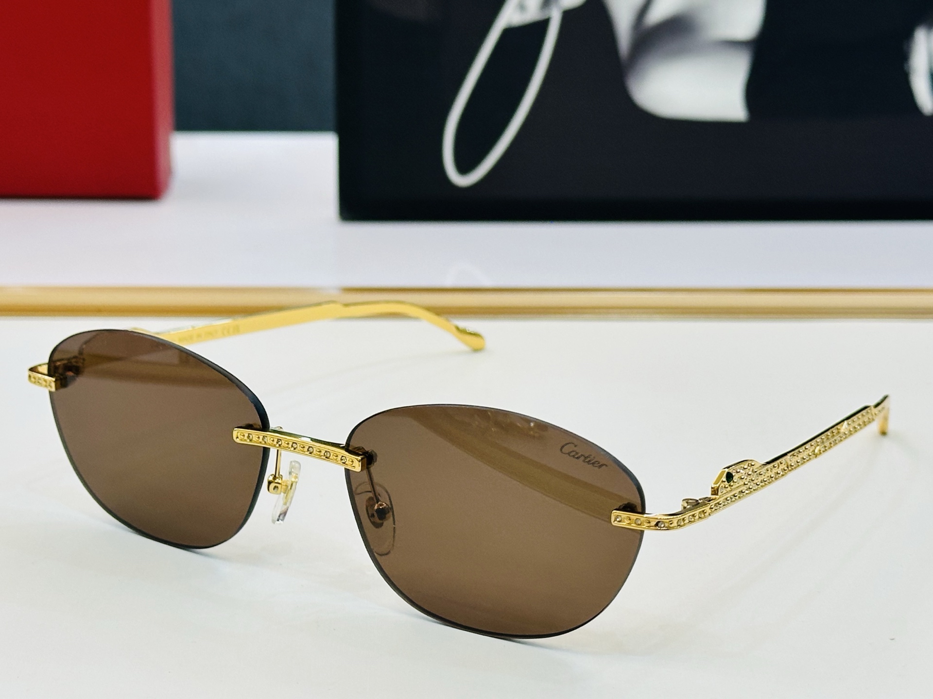 Cartie* 卡家 CT0486S 太阳镜 Size：60口18-140 工艺精湛气质十足！q男女同款