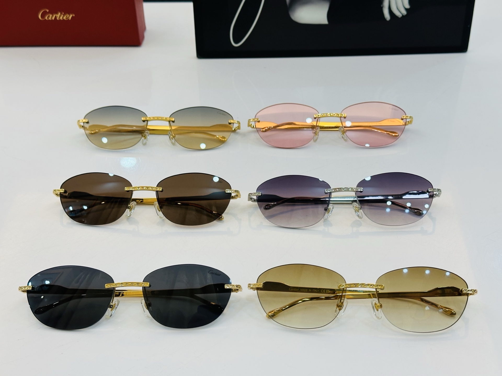 Cartie* 卡家 CT0486S 太阳镜 Size：60口18-140 工艺精湛气质十足！q男女同款