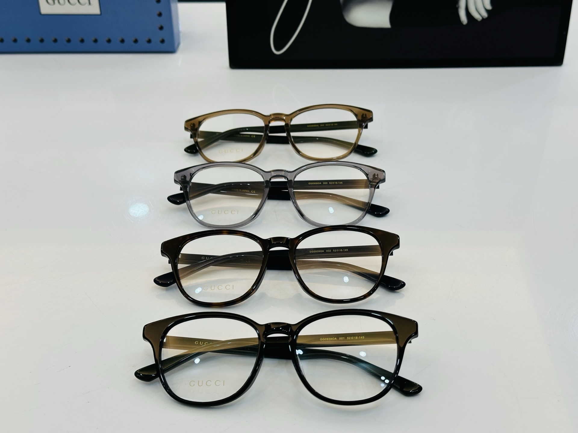 GUCC* 古家 GG0939OA 🐝🐝系列 Size：52口18-145   🍁🍁E超绝品质 配光架。