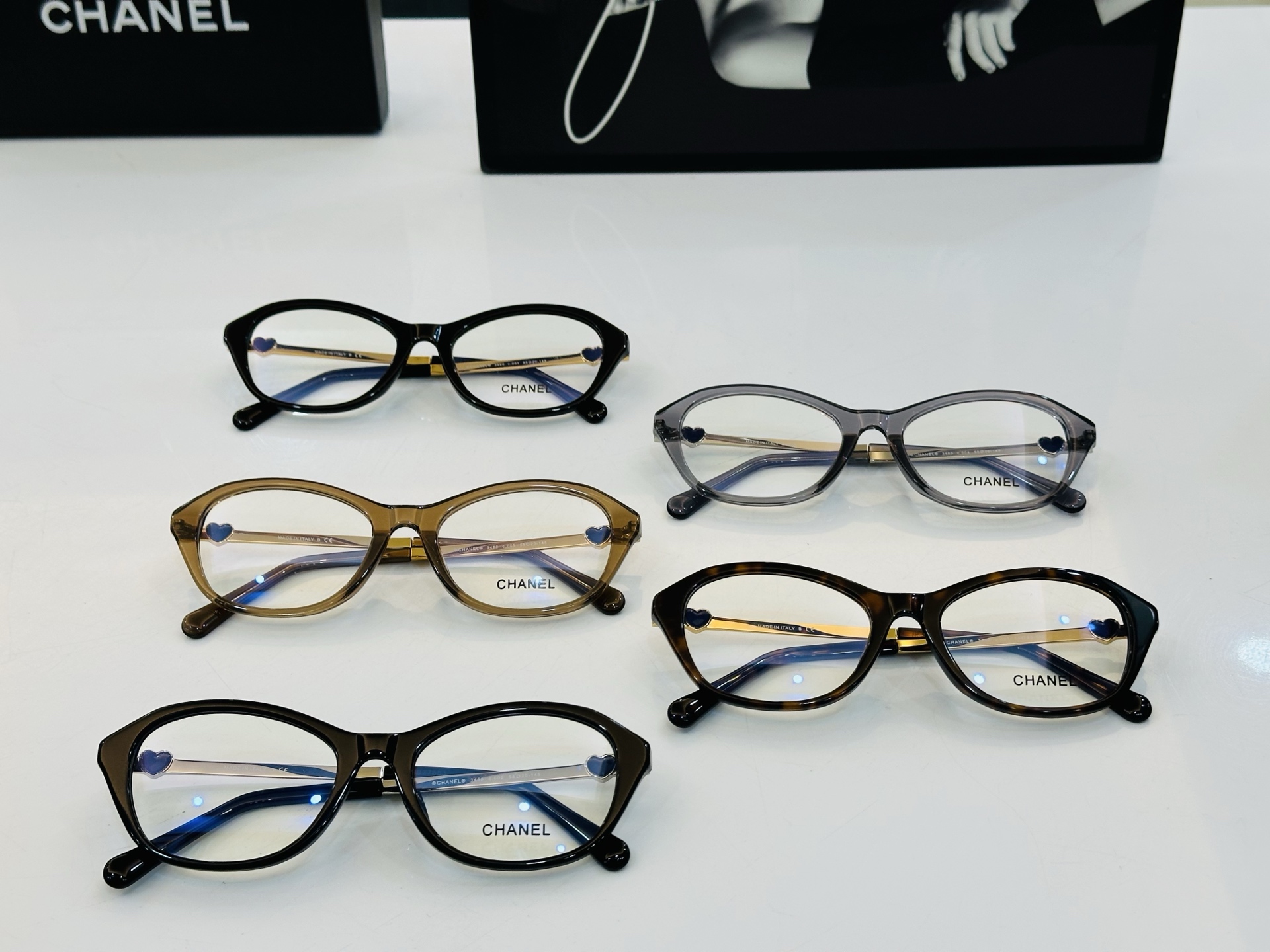 🆕 【CHANE*/香家】MODELCH3460 size：55口20-145 💅🏻💓E 配光镜 