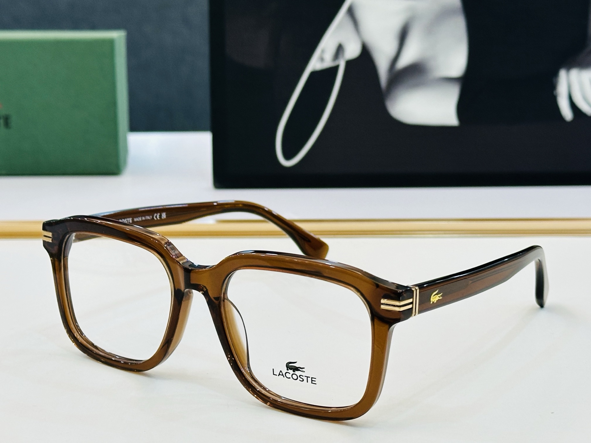 🆕 鳄鱼 LACOSTE 最新款L6051    Size：54口20-145 💫💫时尚舒适  💍Z超轻
