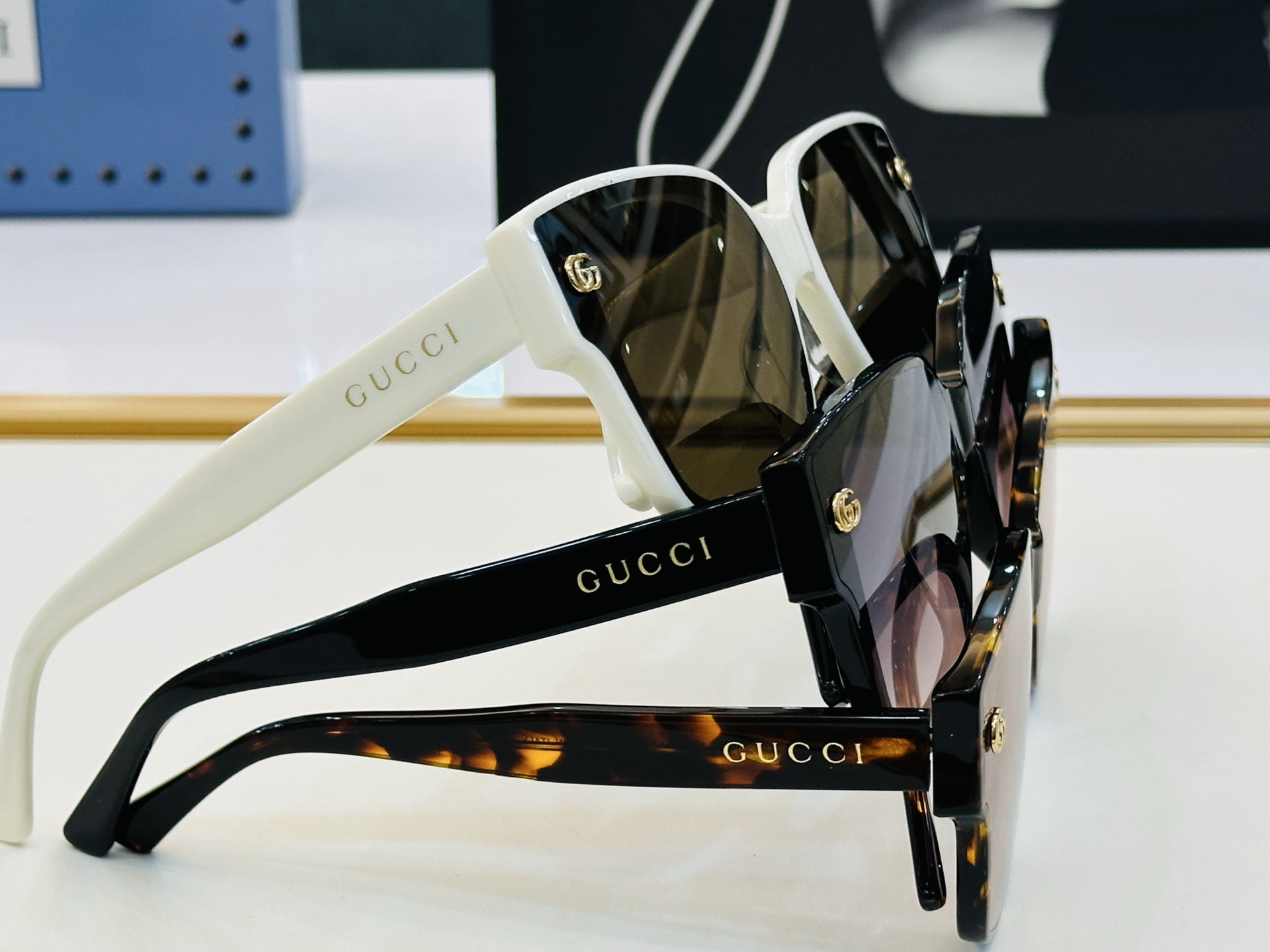 爆款 到货GUCC*  古家 GG1296S Size：63口17-145 经典板材框 悠闲C 🎈超经典