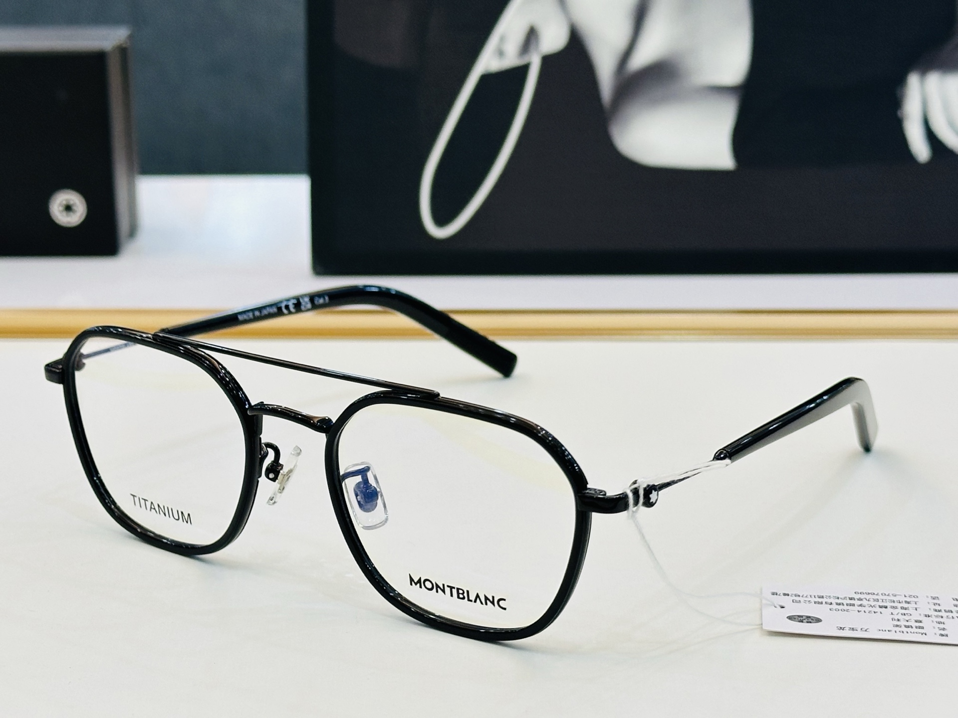 官网新品 MONTBLANC 万宝龙 MB0391 Size：51口21-145   做工精良 👍👍W 