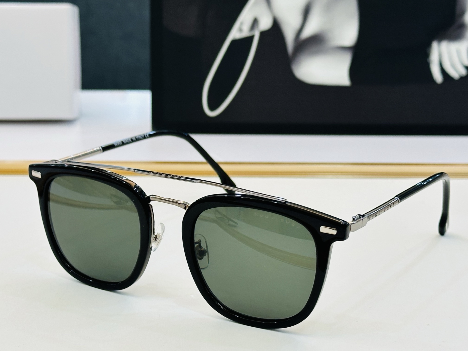 🆕 BOSS 1178/S Size：52口23-145 🕶🕶💋💋👣👣  高品质 不挑脸 经典不过时框型