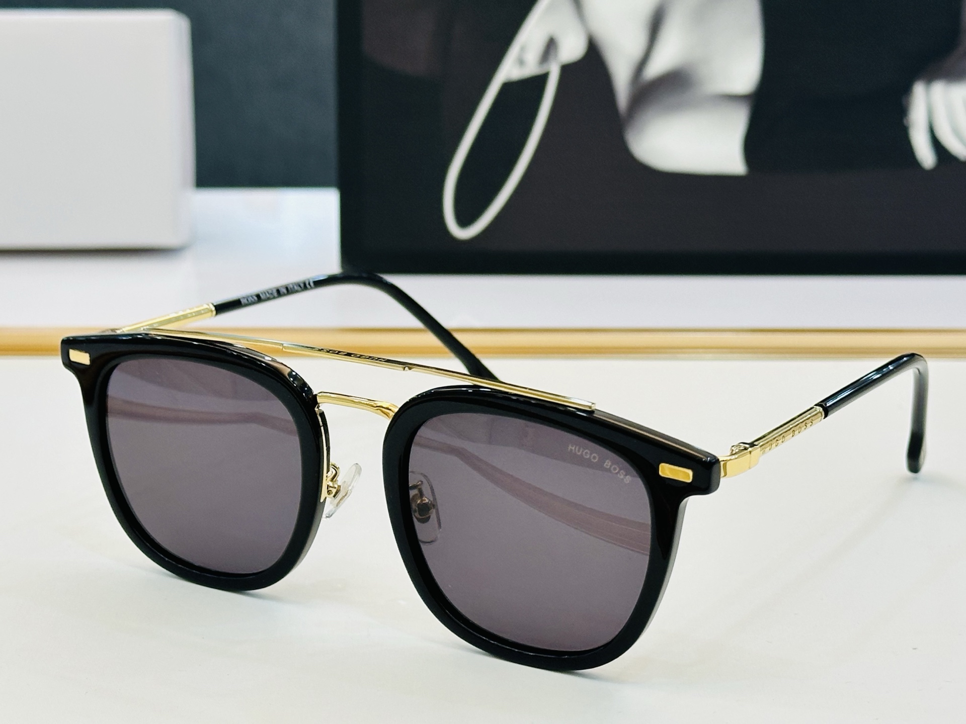 🆕 BOSS 1178/S Size：52口23-145 🕶🕶💋💋👣👣  高品质 不挑脸 经典不过时框型