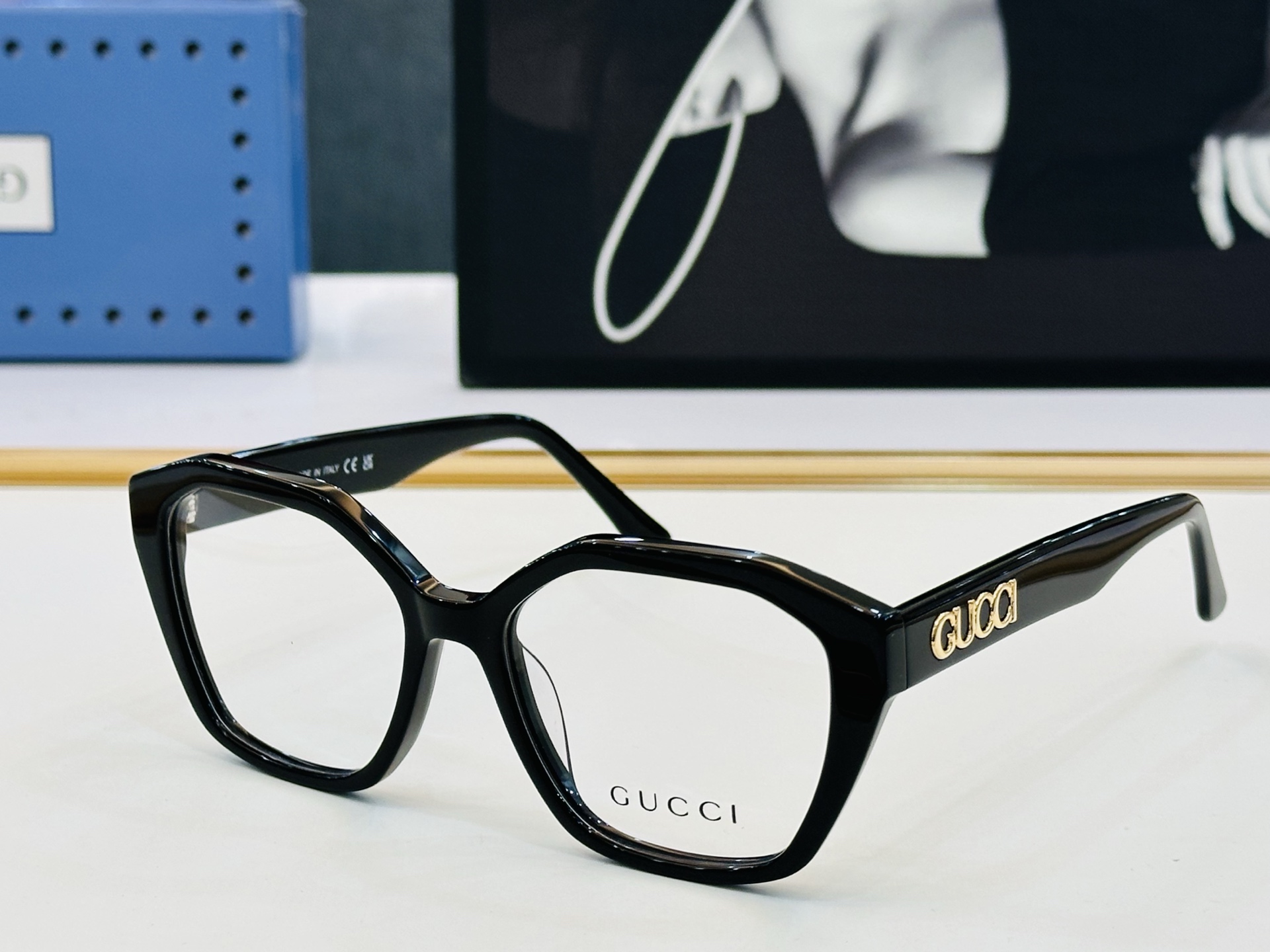 🆕 👏👏GUCC*👍古家GG1891 Size：54口18-145 搭配镜框🔝Z❤配光架 