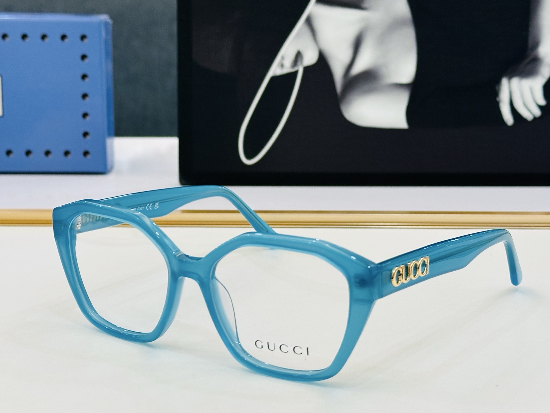 🆕 👏👏GUCC*👍古家GG1891 Size：54口18-145 搭配镜框🔝Z❤配光架 