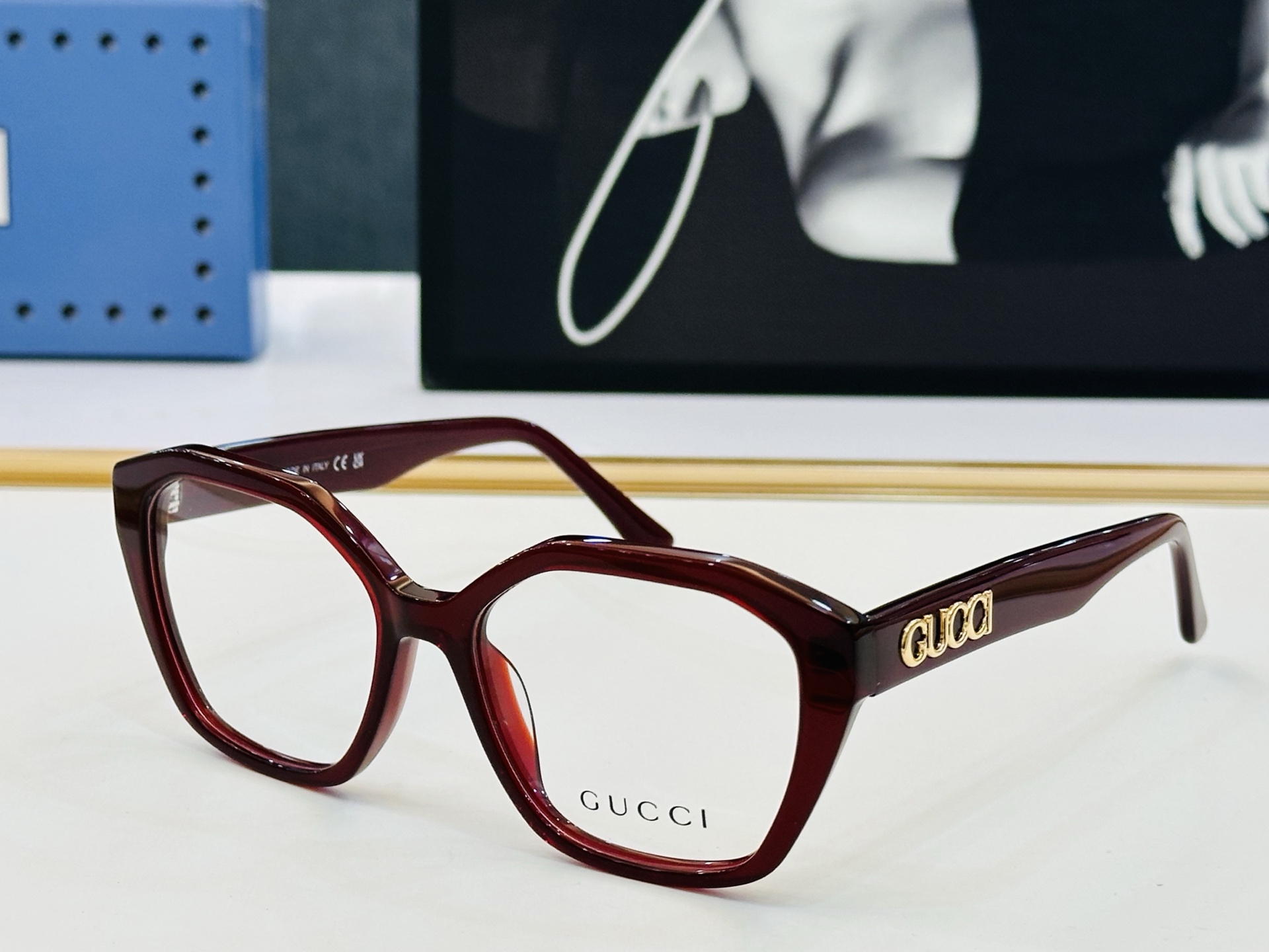 🆕 👏👏GUCC*👍古家GG1891 Size：54口18-145 搭配镜框🔝Z❤配光架 