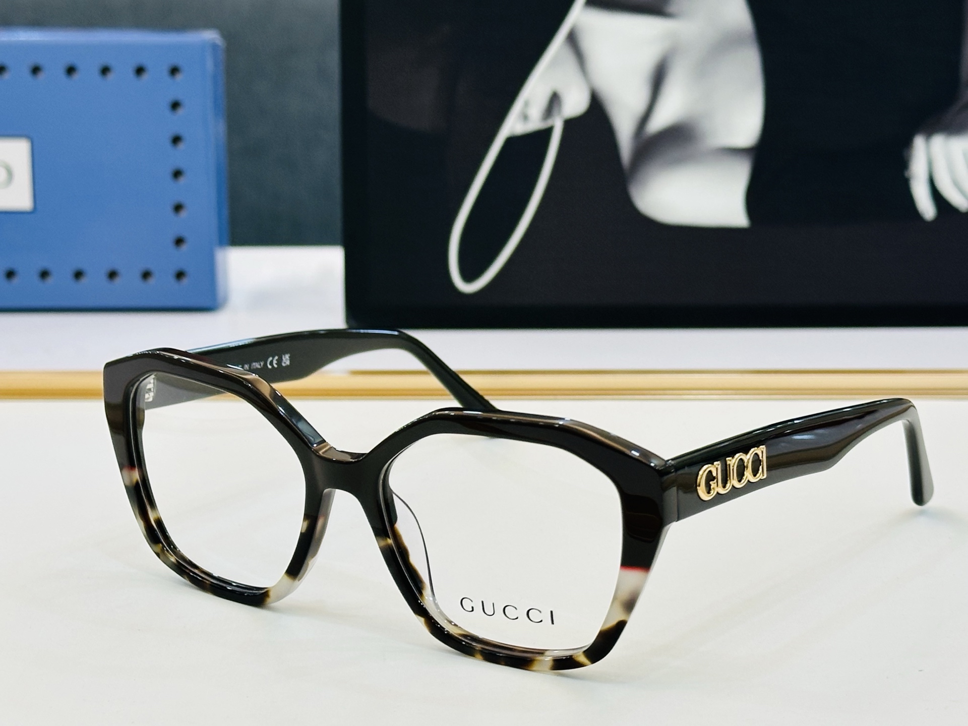 🆕 👏👏GUCC*👍古家GG1891 Size：54口18-145 搭配镜框🔝Z❤配光架 