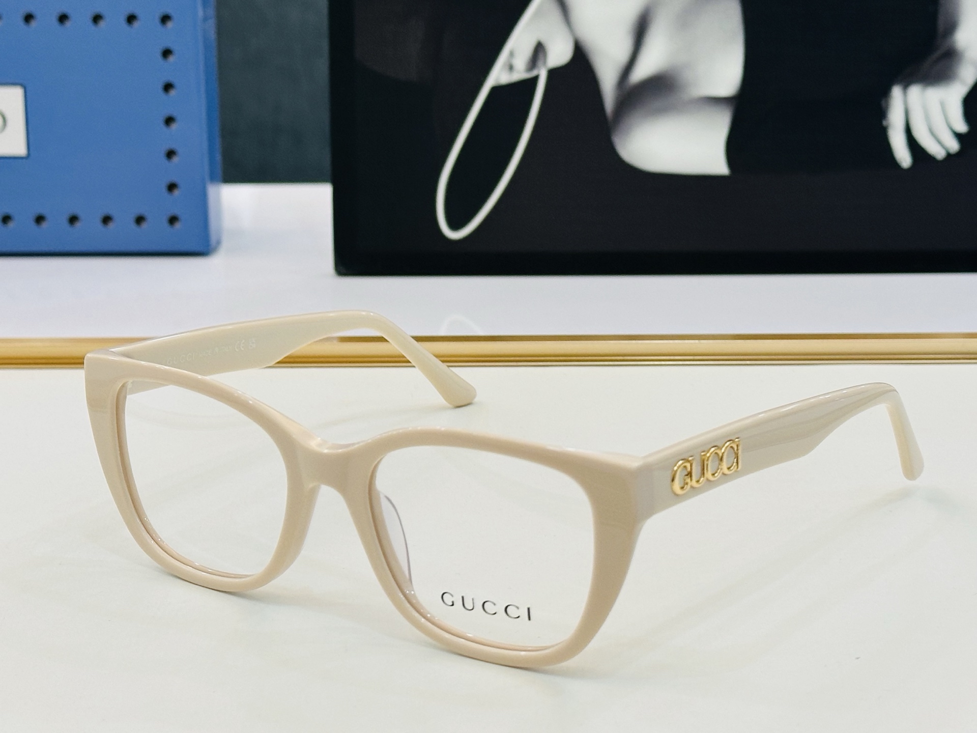 🆕 👏👏GUCC*👍古家GG1890  Size：53口19-145 搭配镜框🔝Z❤配光架 