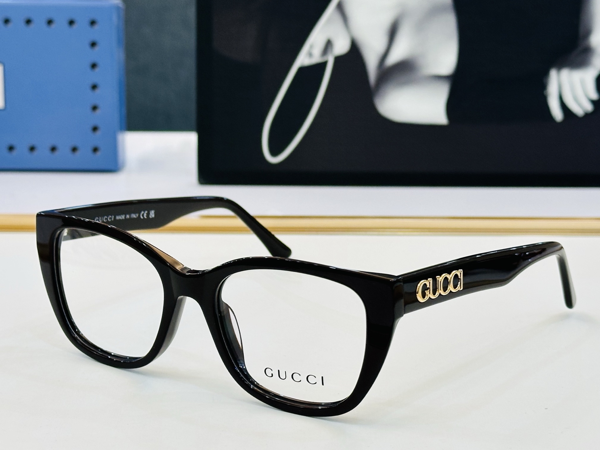 🆕 👏👏GUCC*👍古家GG1890  Size：53口19-145 搭配镜框🔝Z❤配光架 