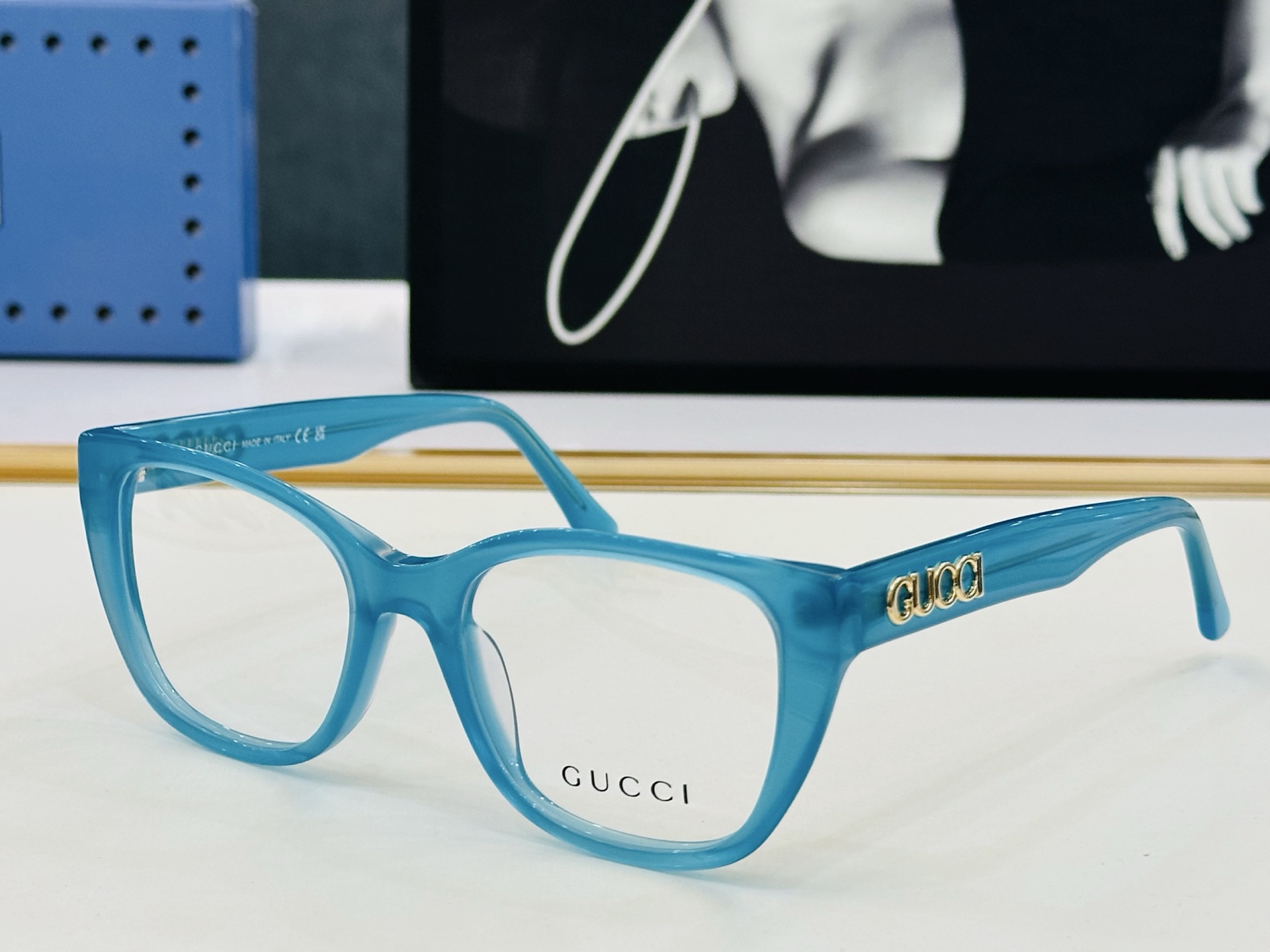🆕 👏👏GUCC*👍古家GG1890  Size：53口19-145 搭配镜框🔝Z❤配光架 