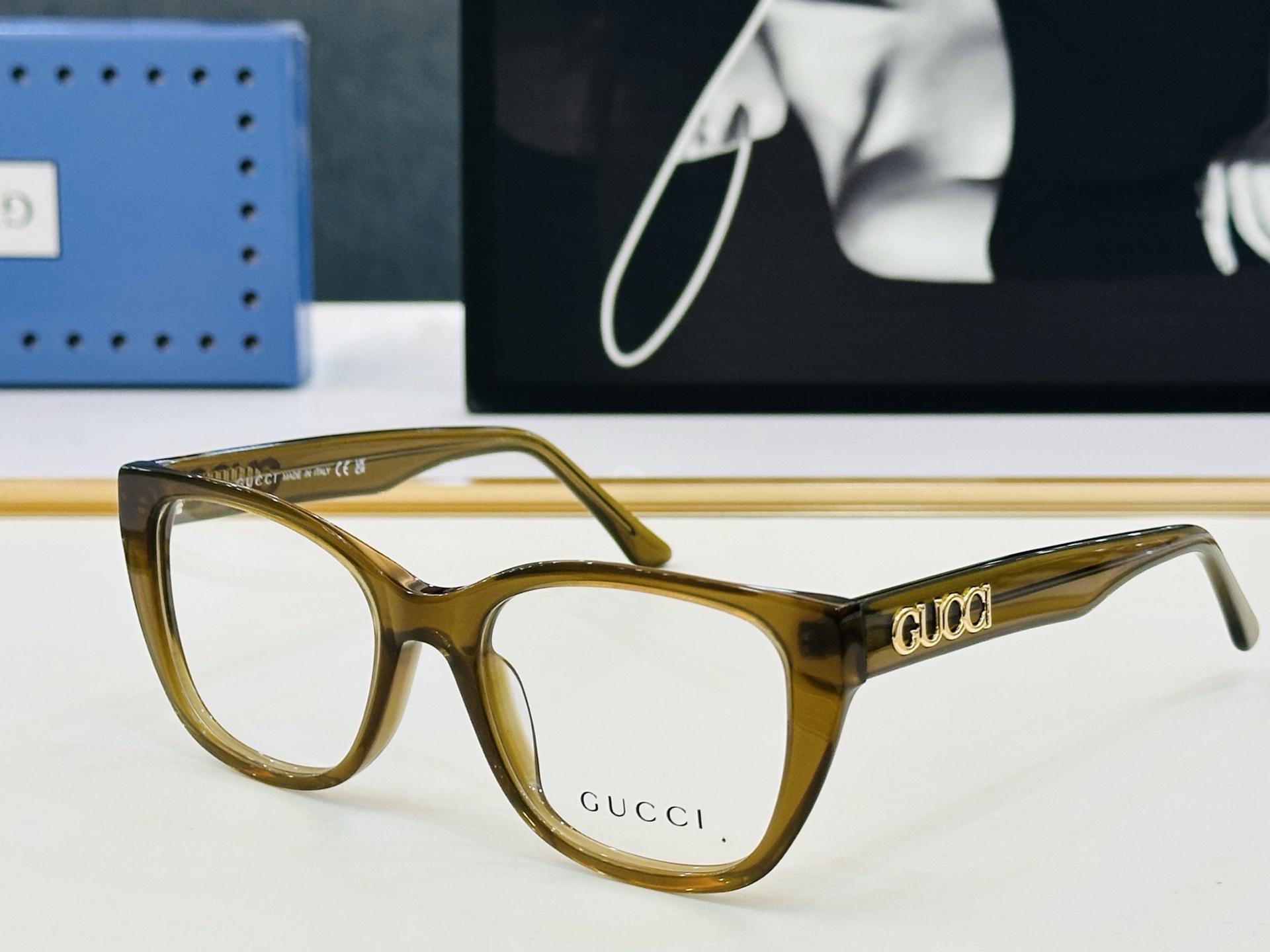 🆕 👏👏GUCC*👍古家GG1890  Size：53口19-145 搭配镜框🔝Z❤配光架 