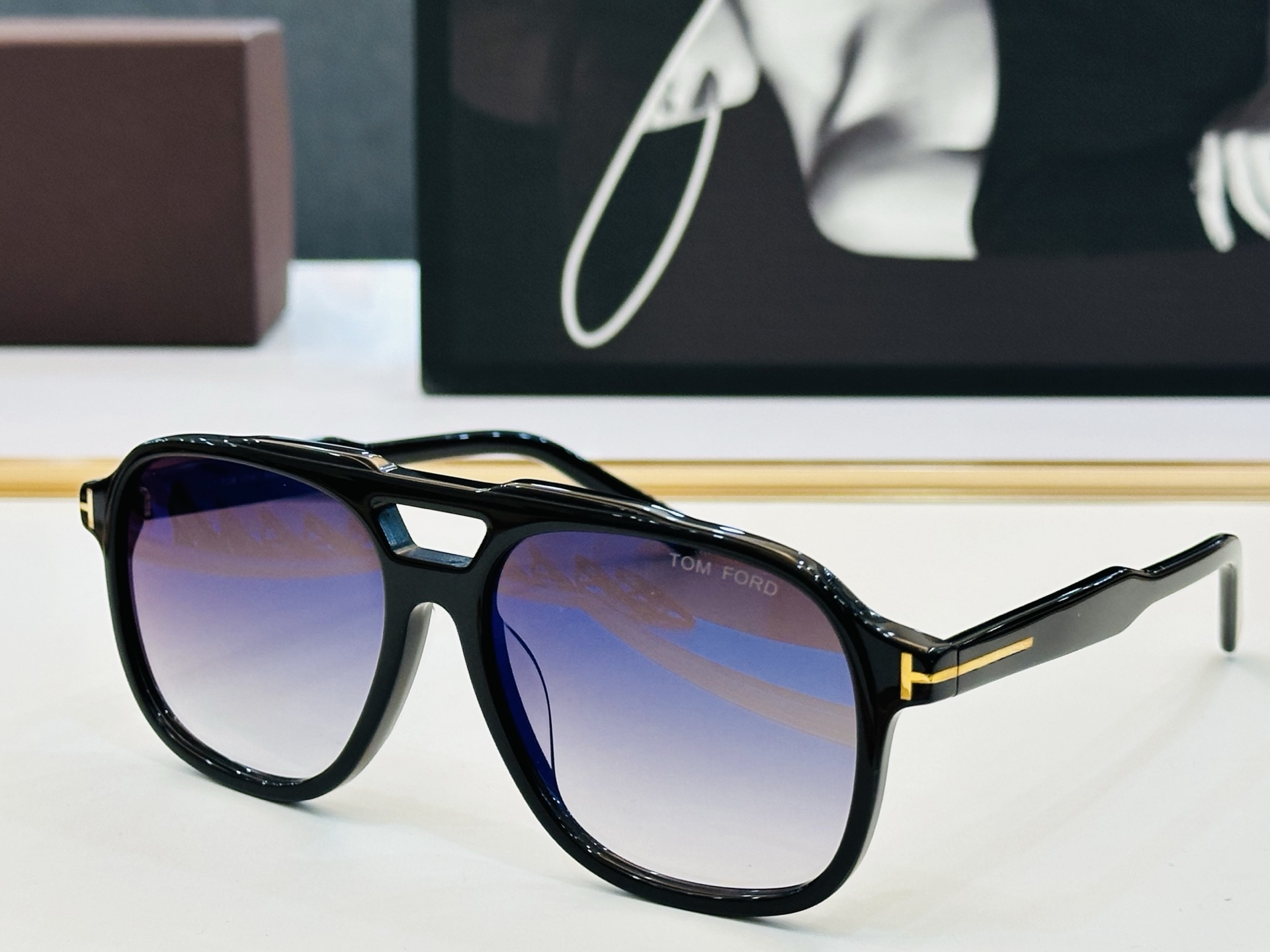 新款 🔺TOM FOR*🔻 汤姆家 官网新款 FT0753  Size：57口18-145 经典时尚 C