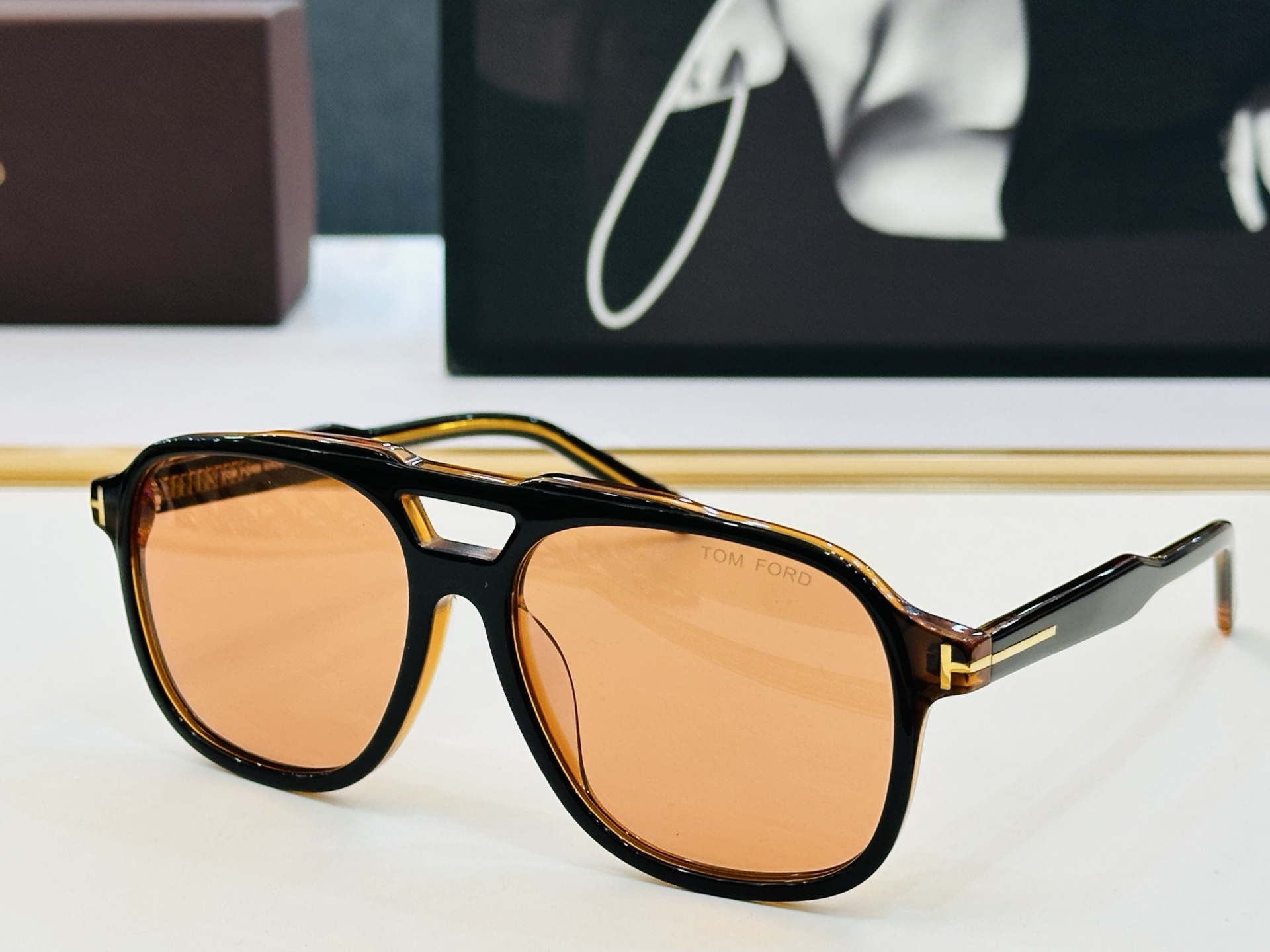 新款 🔺TOM FOR*🔻 汤姆家 官网新款 FT0753  Size：57口18-145 经典时尚 C
