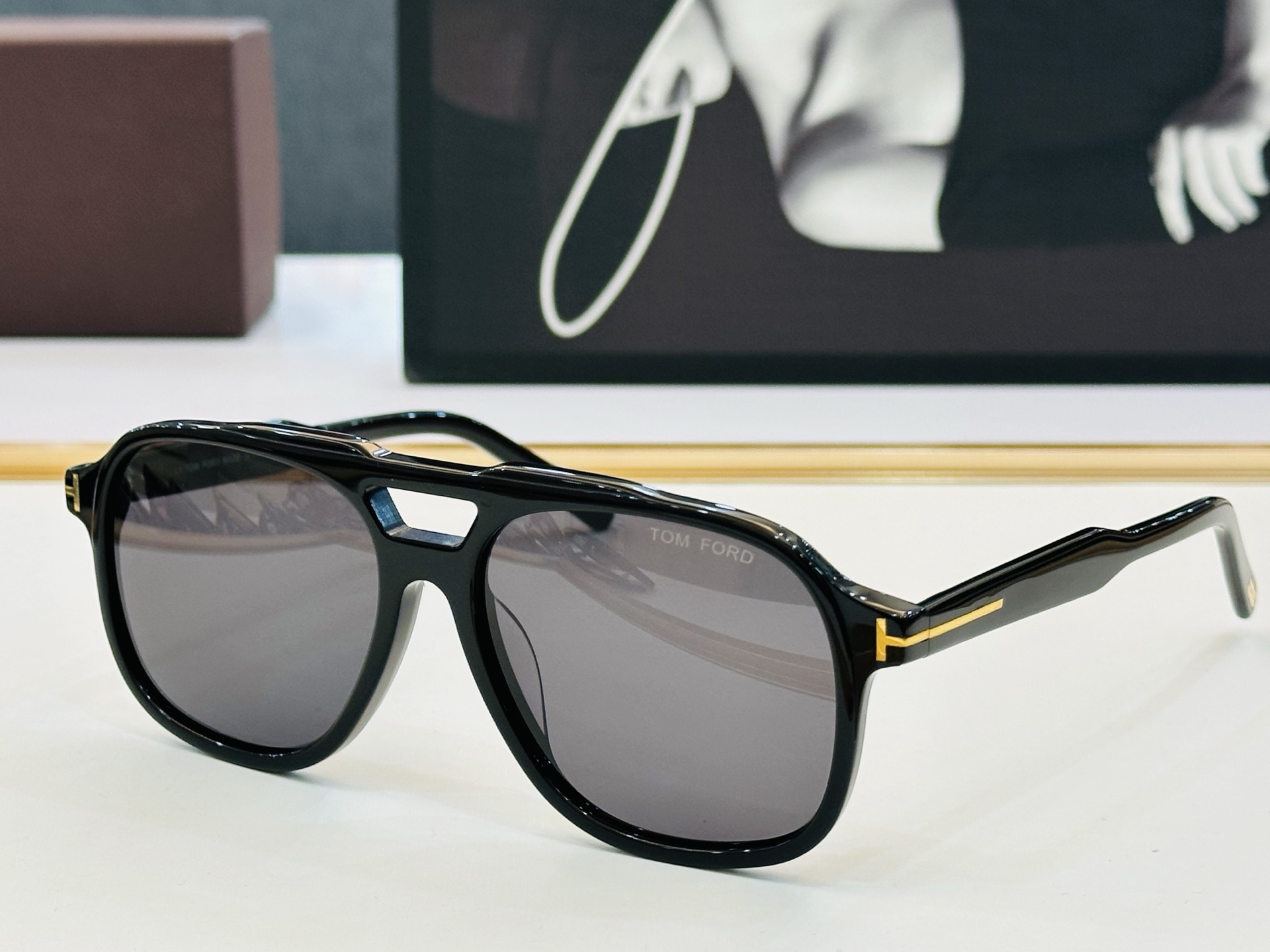 新款 🔺TOM FOR*🔻 汤姆家 官网新款 FT0753  Size：57口18-145 经典时尚 C