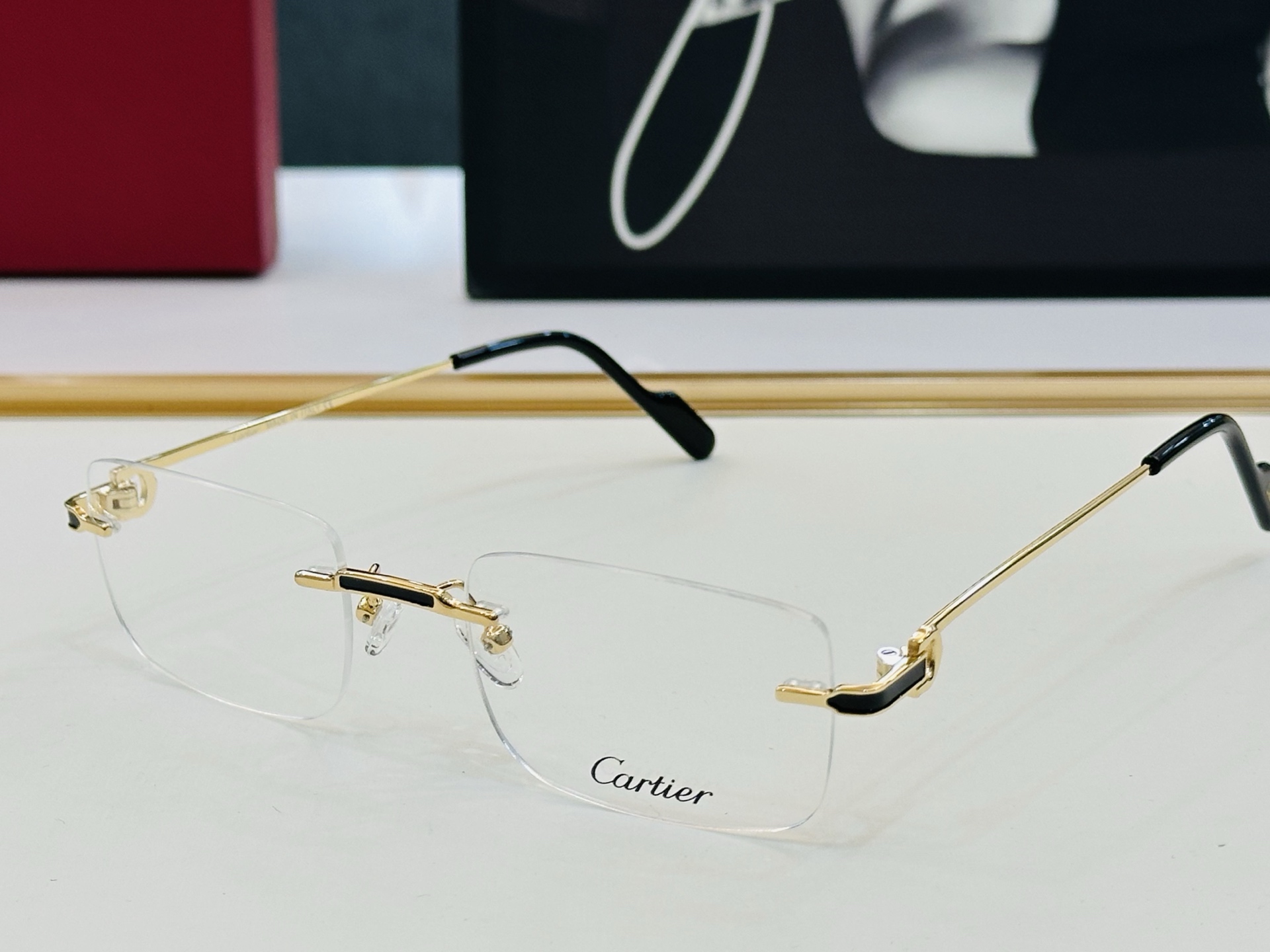 🆕 原版Cartie* 卡家 官网经典款 太阳镜 CT0520O Size：54口21-145 电镀工艺