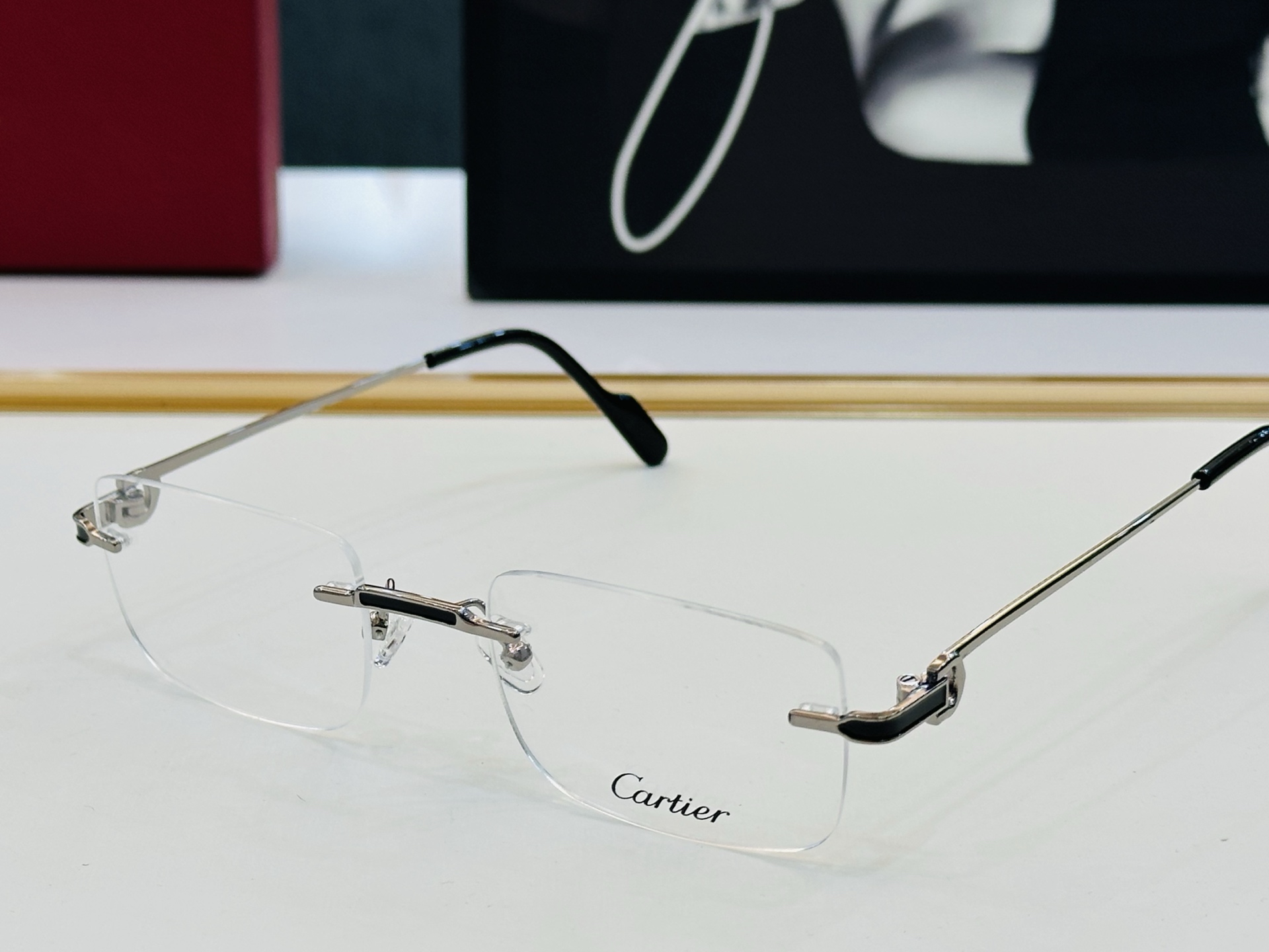 🆕 原版Cartie* 卡家 官网经典款 太阳镜 CT0520O Size：54口21-145 电镀工艺