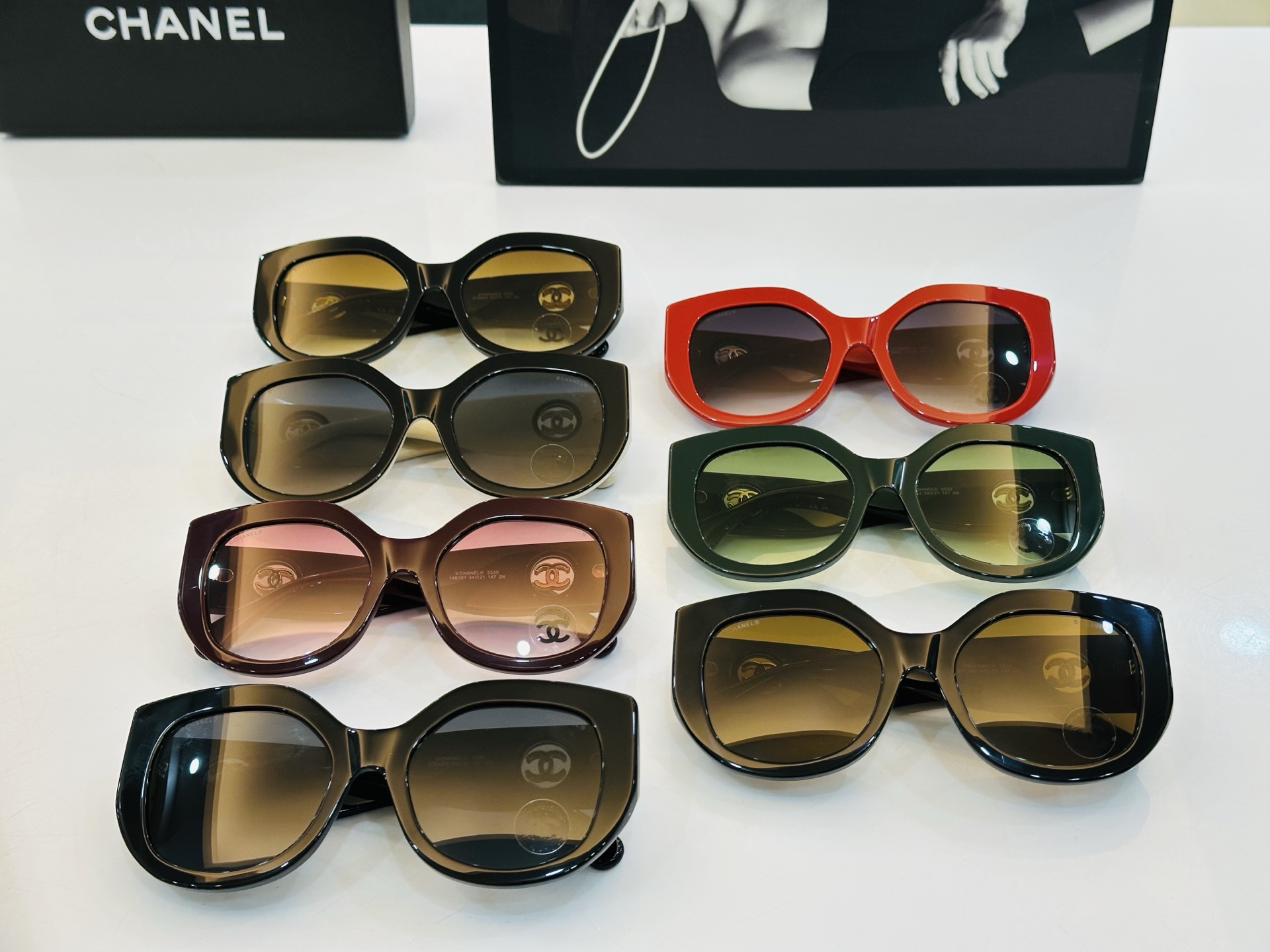 【CHANE*/香家】MODEL CH5550  Size：54口21-147 💅🏻☝👓完美品质 一💋独