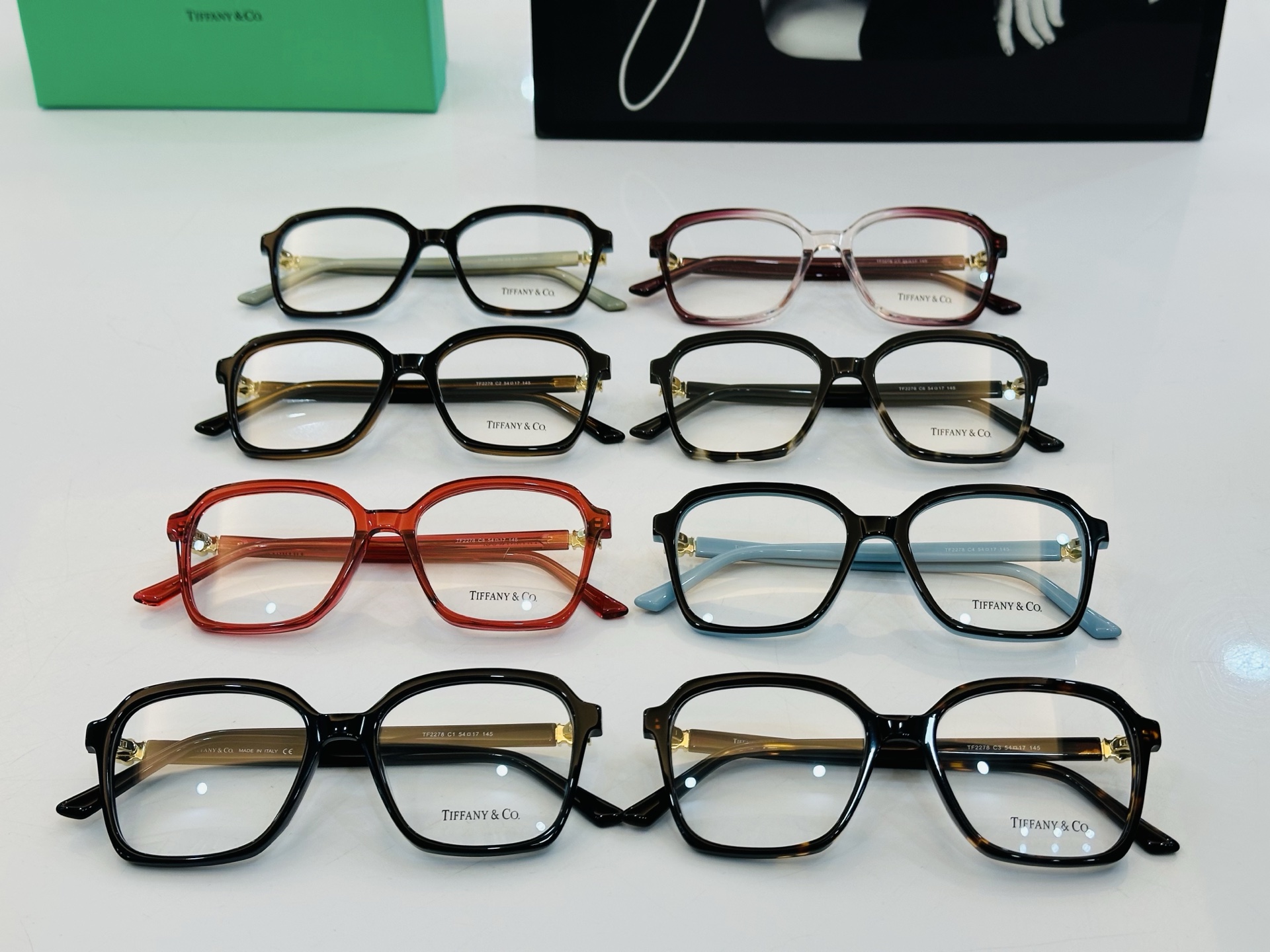蒂芙家 Tiffany & CO. TF2278  Size：54口17-145 时尚太阳镜架 👍Z多色